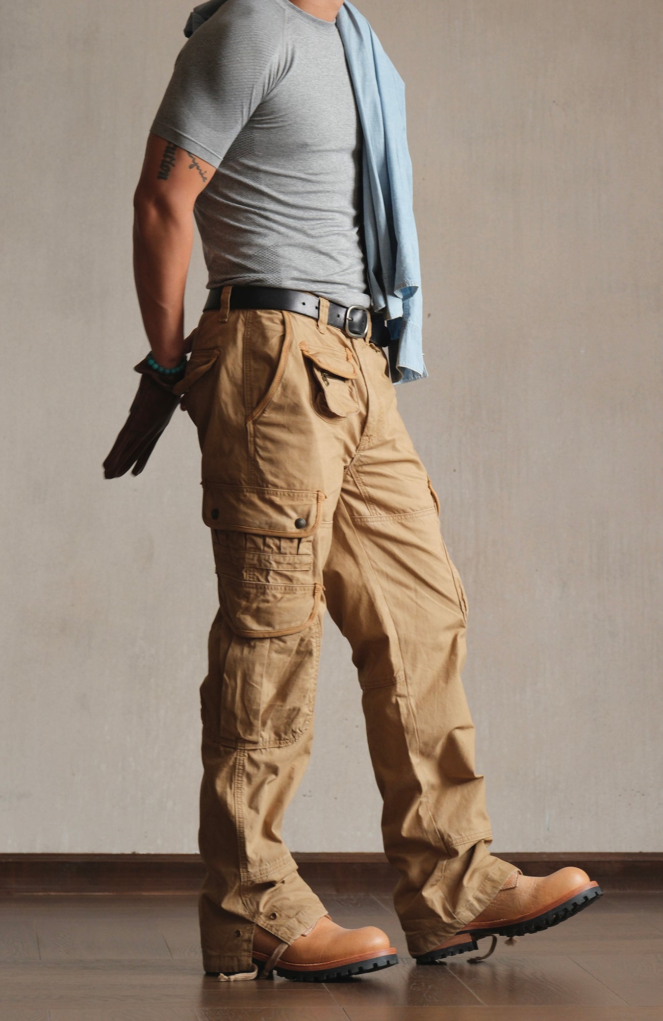NEIGBORL Multi-Pocket Straight Cargo Pants, premium urban and streetwear designers apparel on PROJECTISR.com, NEIGBORL