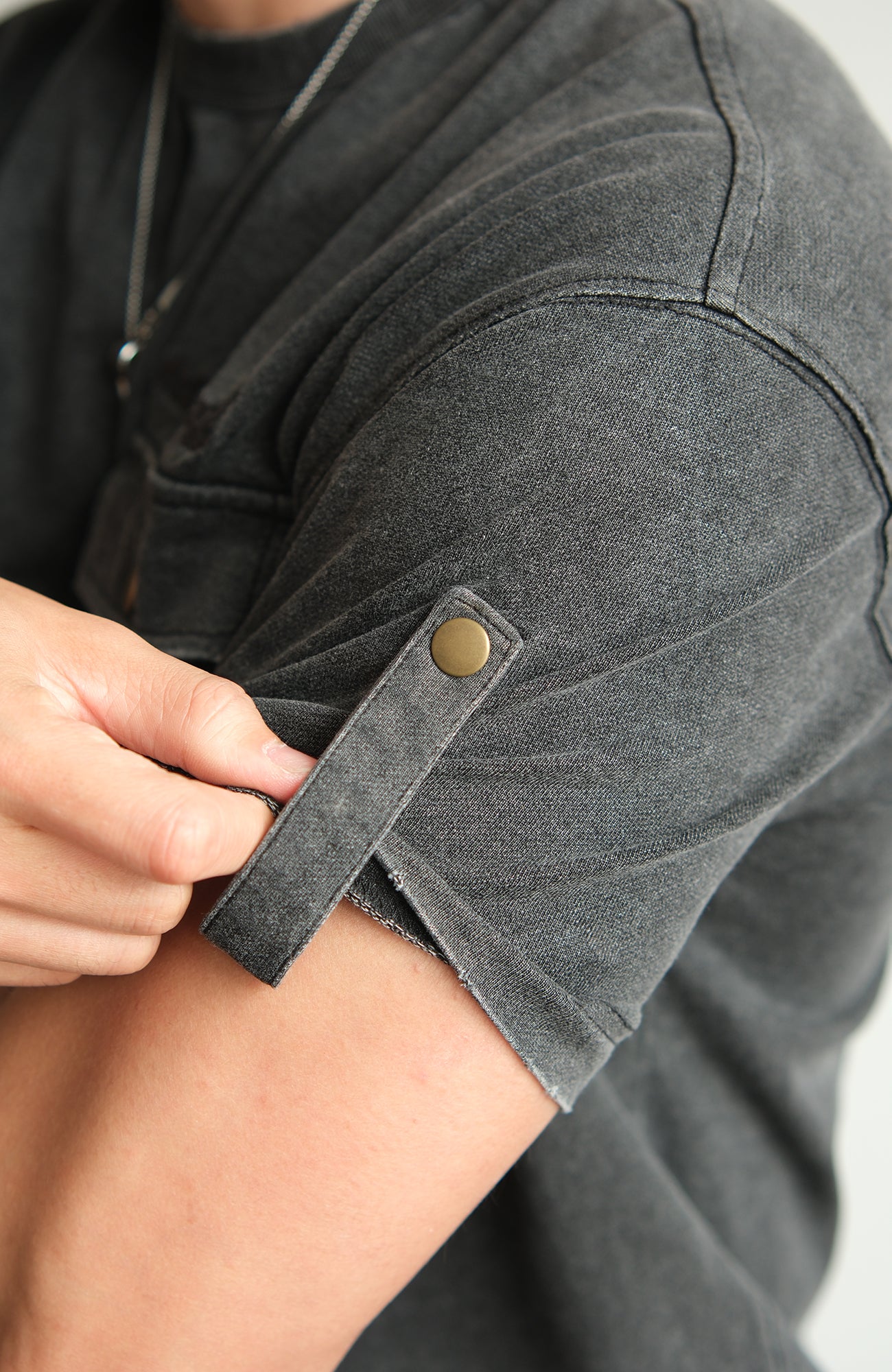NEIGBORL Retro Washed Embroidered Pocket Tee, premium urban and streetwear designers apparel on PROJECTISR.com, NEIGBORL