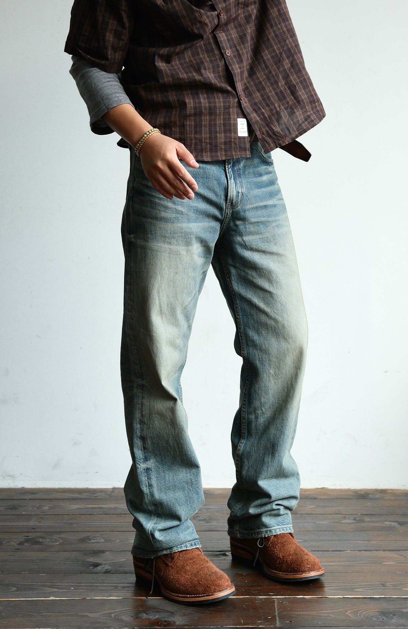 NEIGBORL Heavyweight Straight-Leg Jeans, premium urban and streetwear designers apparel on PROJECTISR.com, NEIGBORL