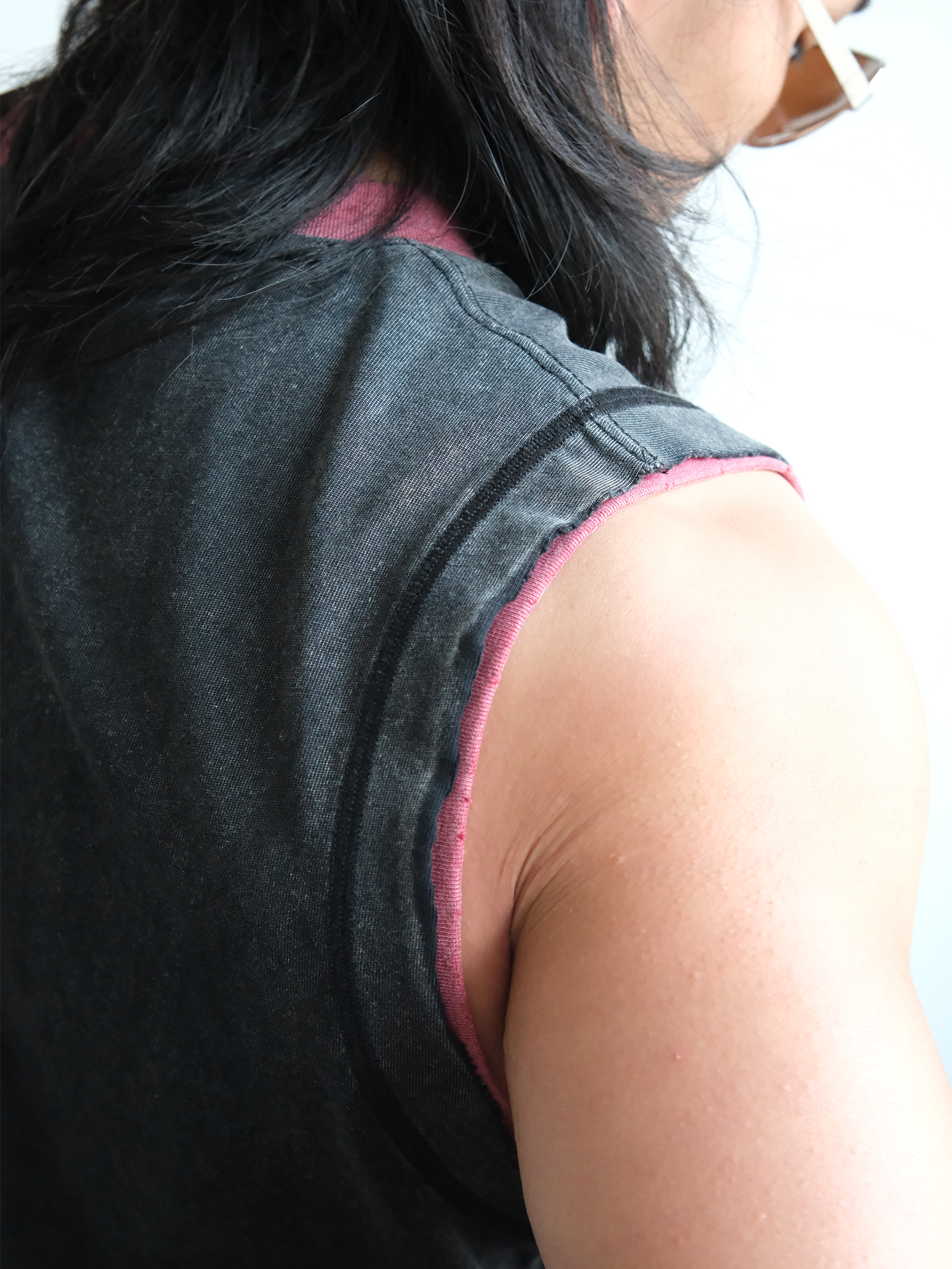 NEIGBORL Retro Washed Graphic Tank Top