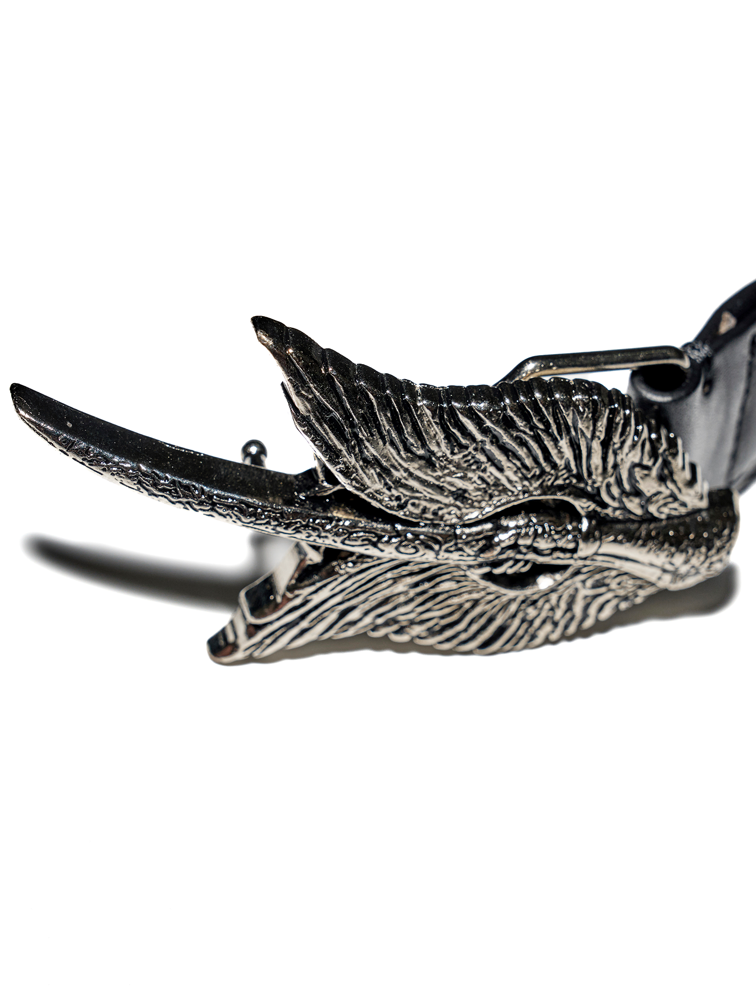 RICHILL Wing Emblem Braided Leather Belt