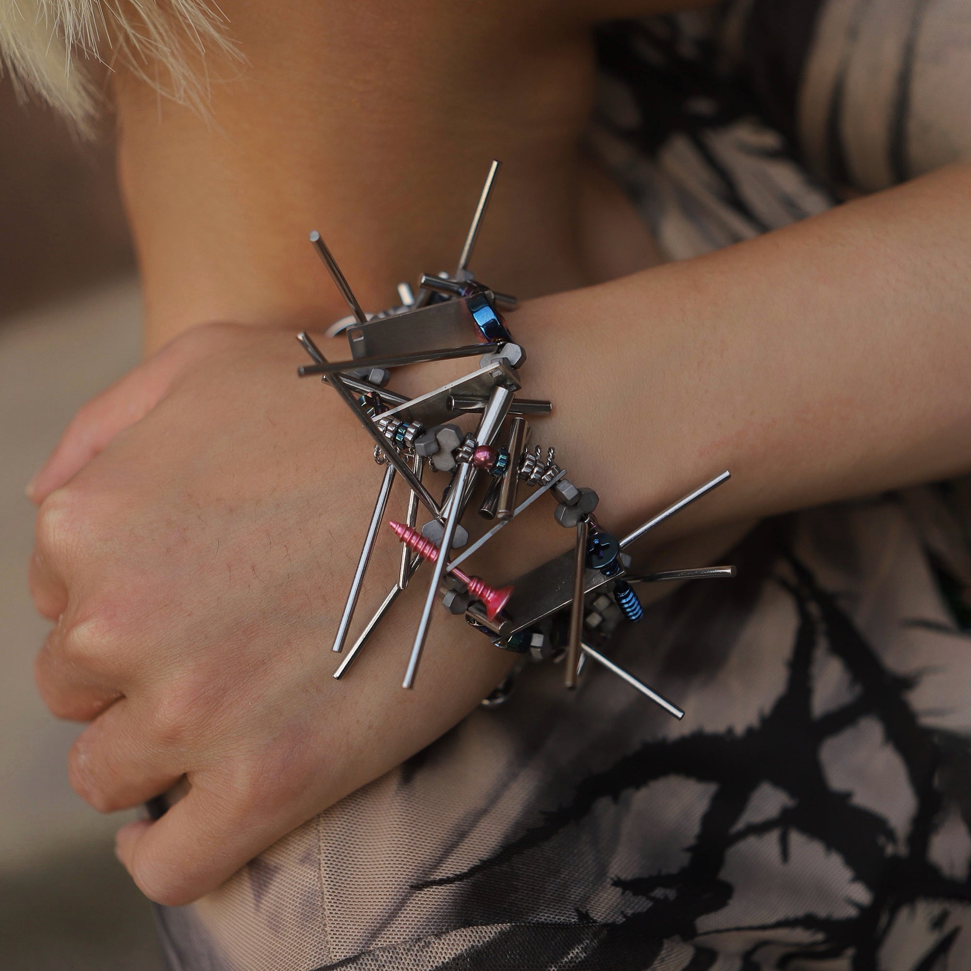 NUNKNOTX Industrial Fragment Bracelet
