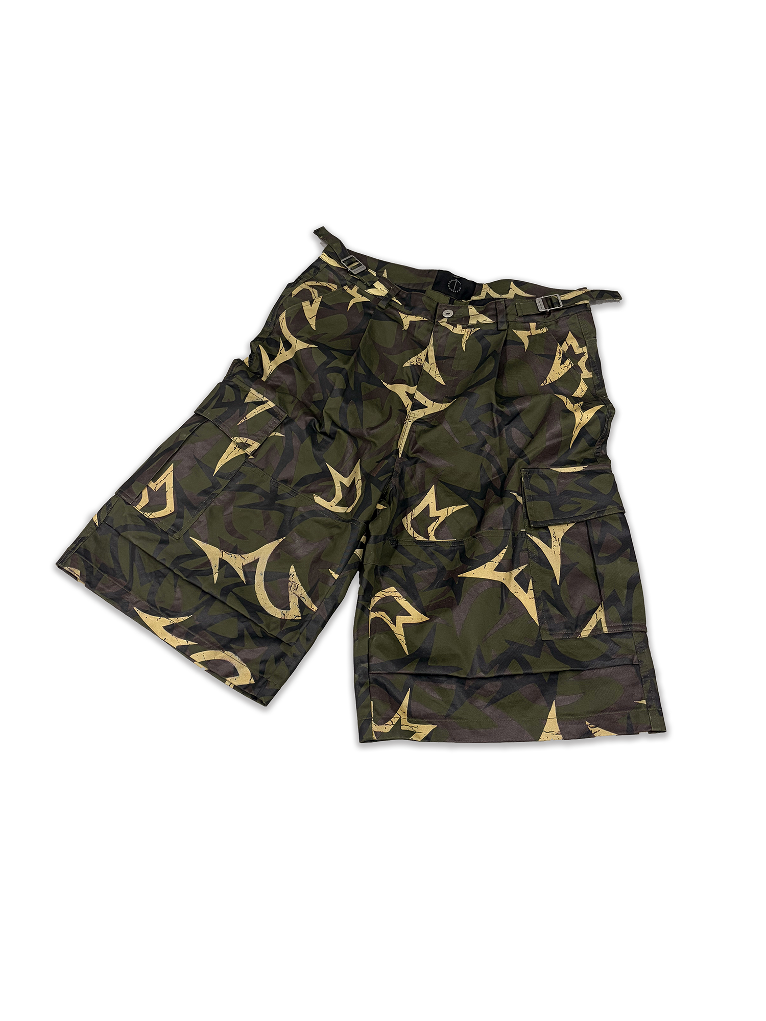 TECNINEGROUP Thorn Star Waxed Camo Shorts