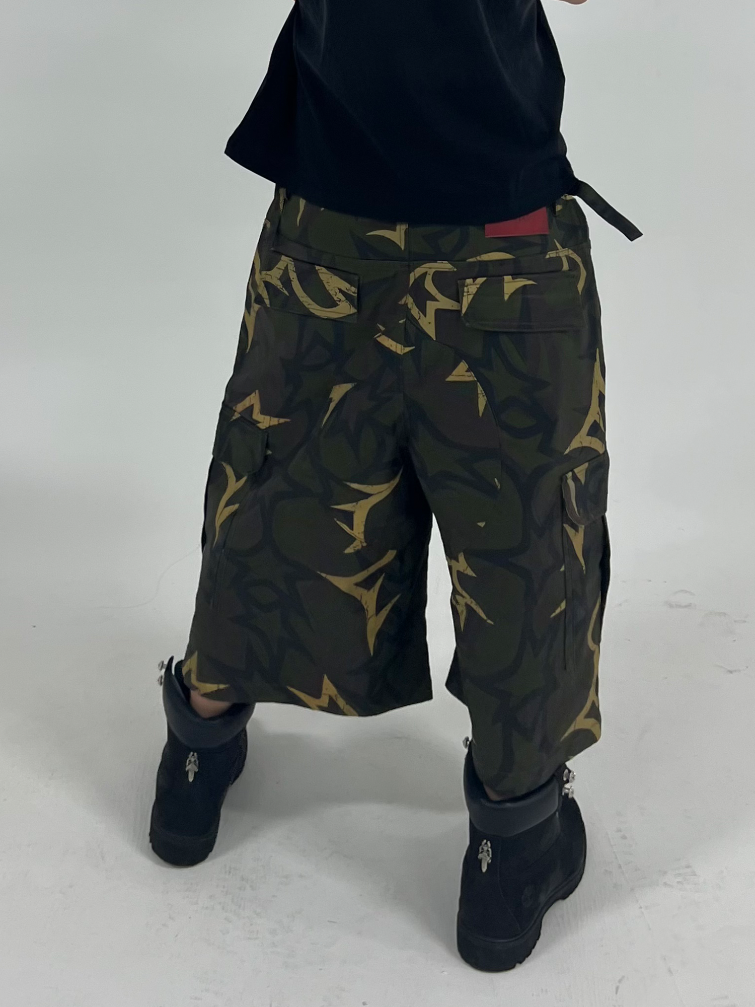 TECNINEGROUP Thorn Star Waxed Camo Shorts