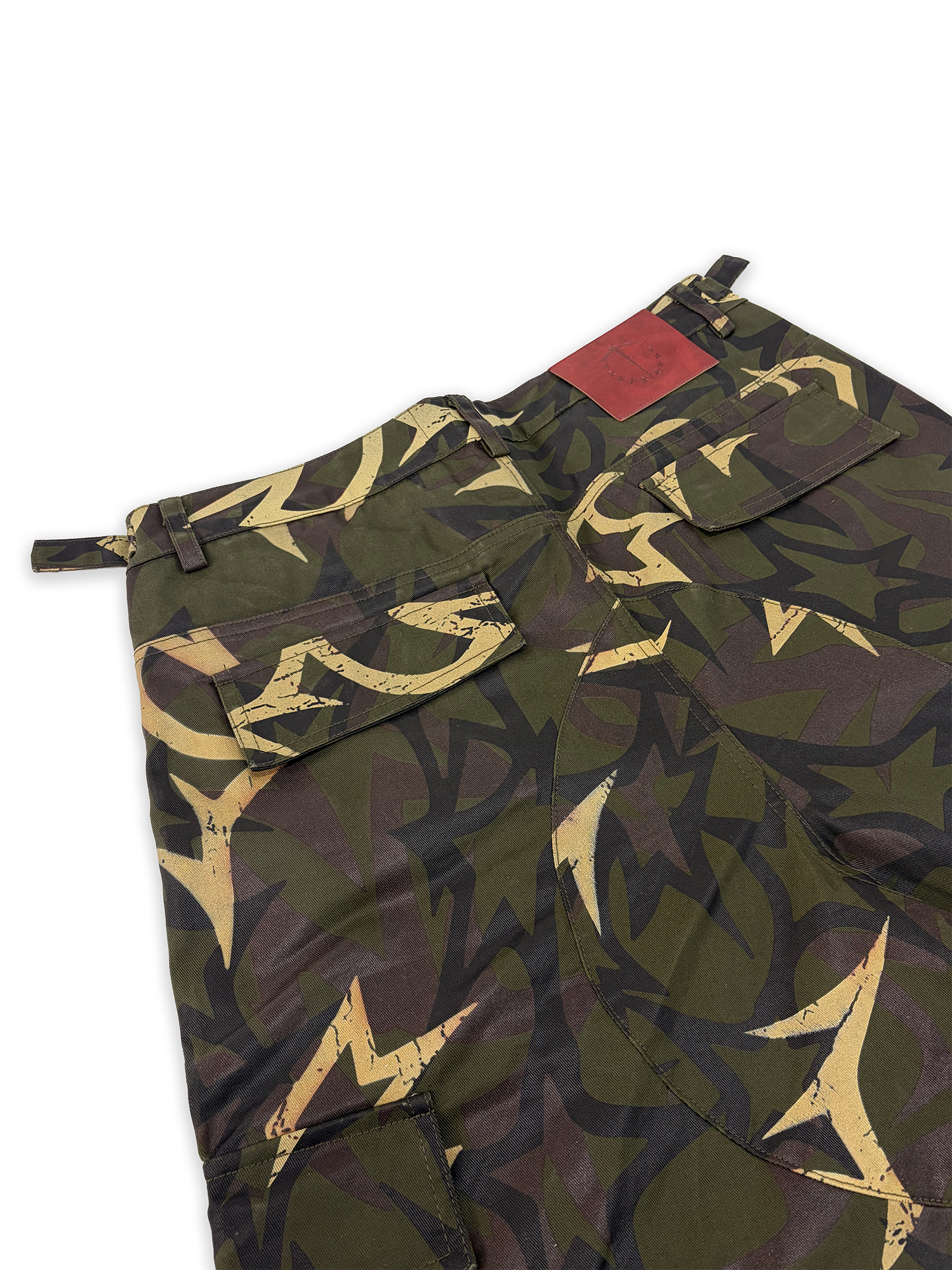 TECNINEGROUP Thorn Star Waxed Camo Shorts