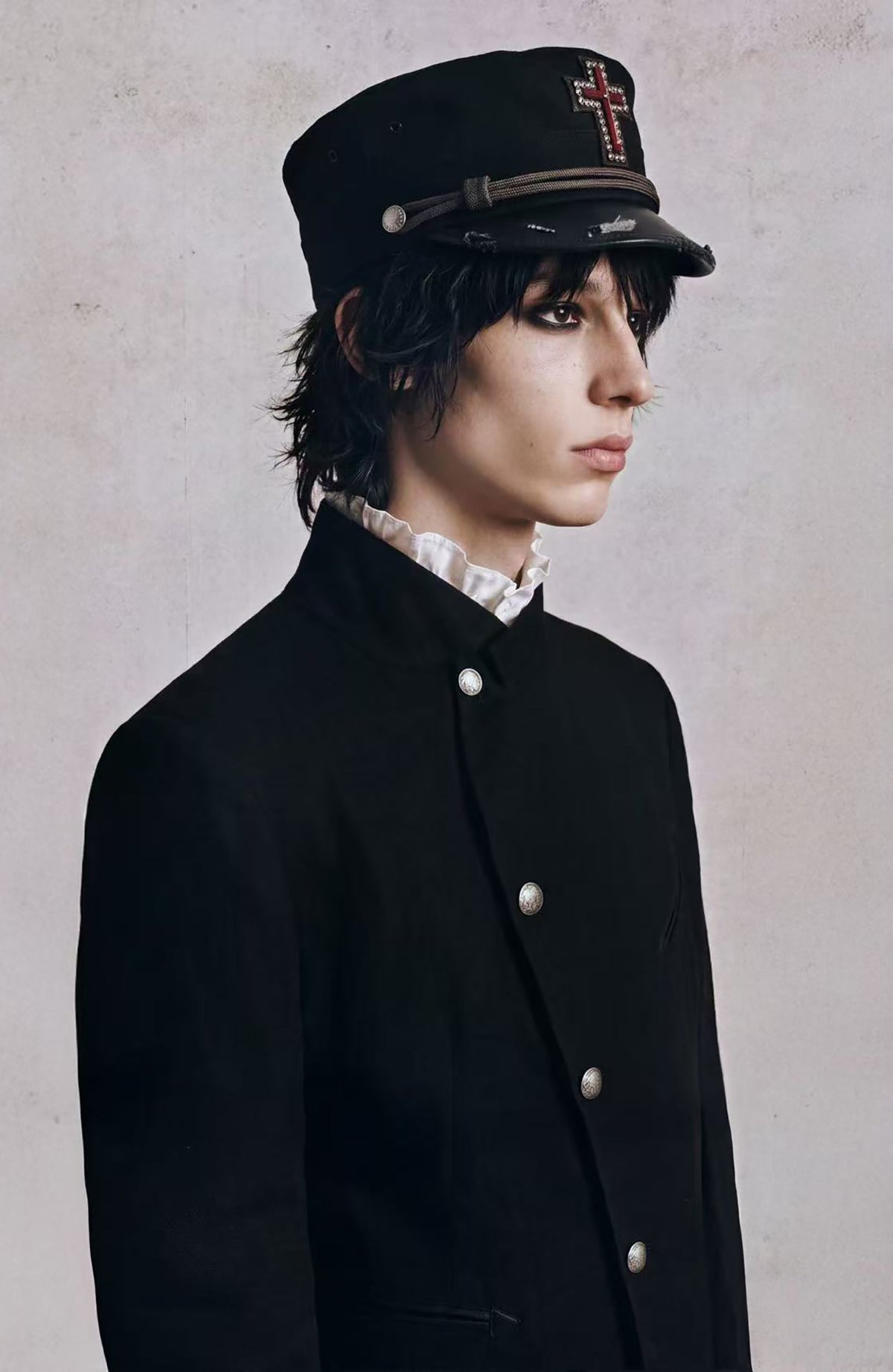 2000RSK Spliced Textured Blazer Jacket