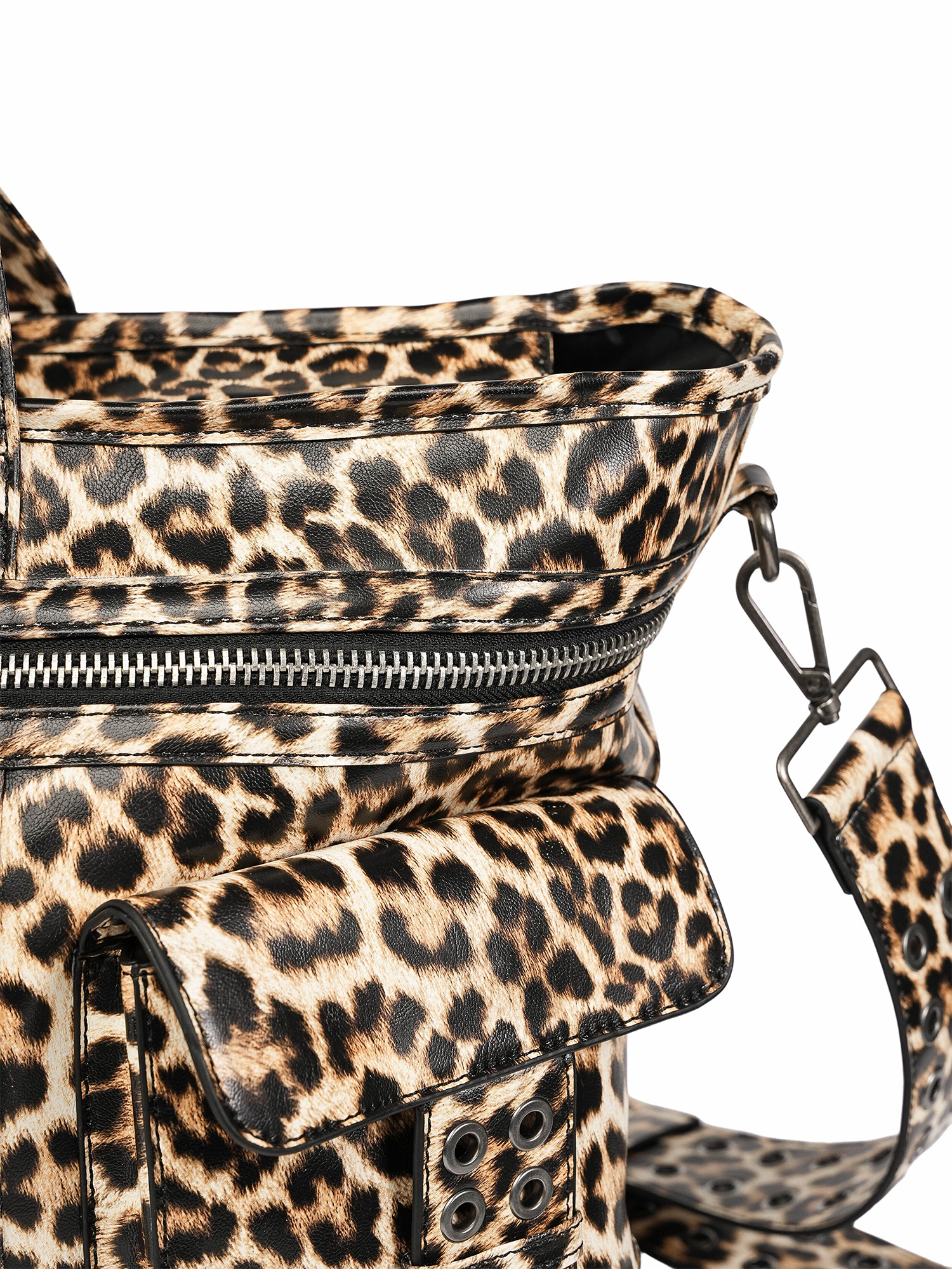 REBEL WAVE Cross Leopard Bag