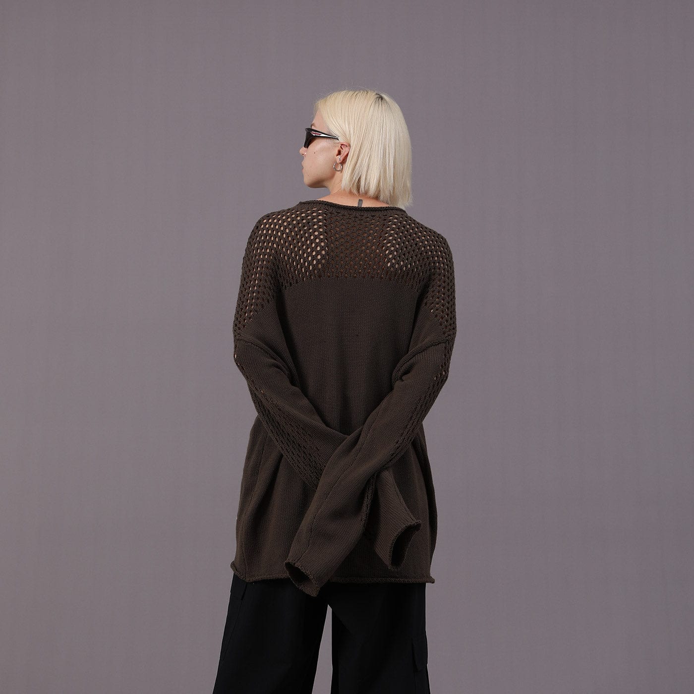 MIICHOUS Cutout Sweater, premium urban and streetwear designers apparel on PROJECTISR.com, Miichous