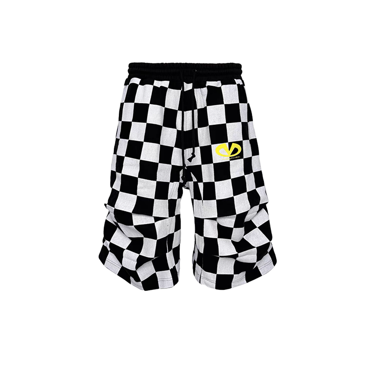ビ*リ様 Onbure checked pajama baggy shorts ビ*リ様 Onbure checked