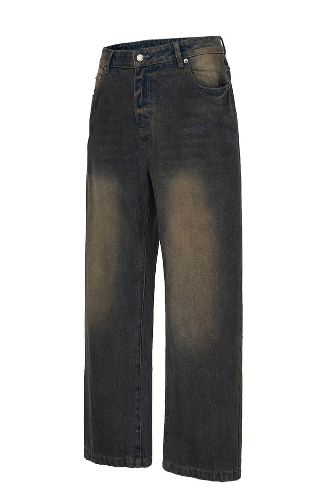 F2CE Dirty Fit Distressed Straight Pants, premium urban and streetwear designers apparel on PROJECTISR.com, F2CE