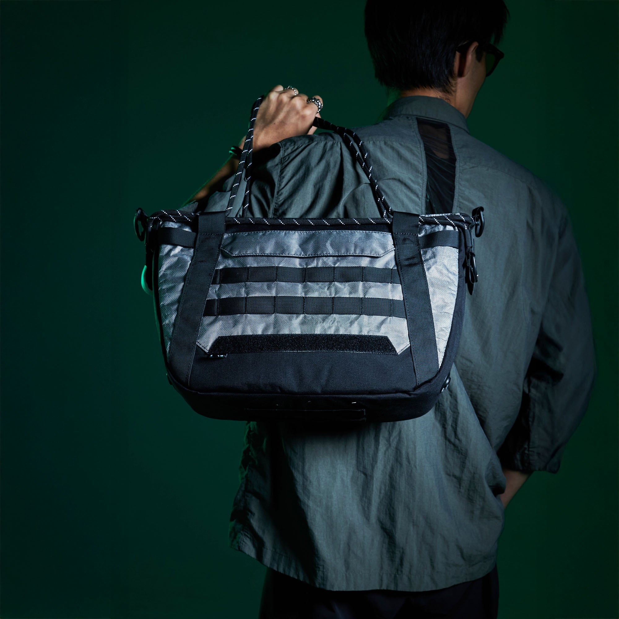 OVERCLOCK ROAM Modular Tactical Tote Bag, premium urban and streetwear designers apparel on PROJECTISR.com, OVERCLOCK ROAM