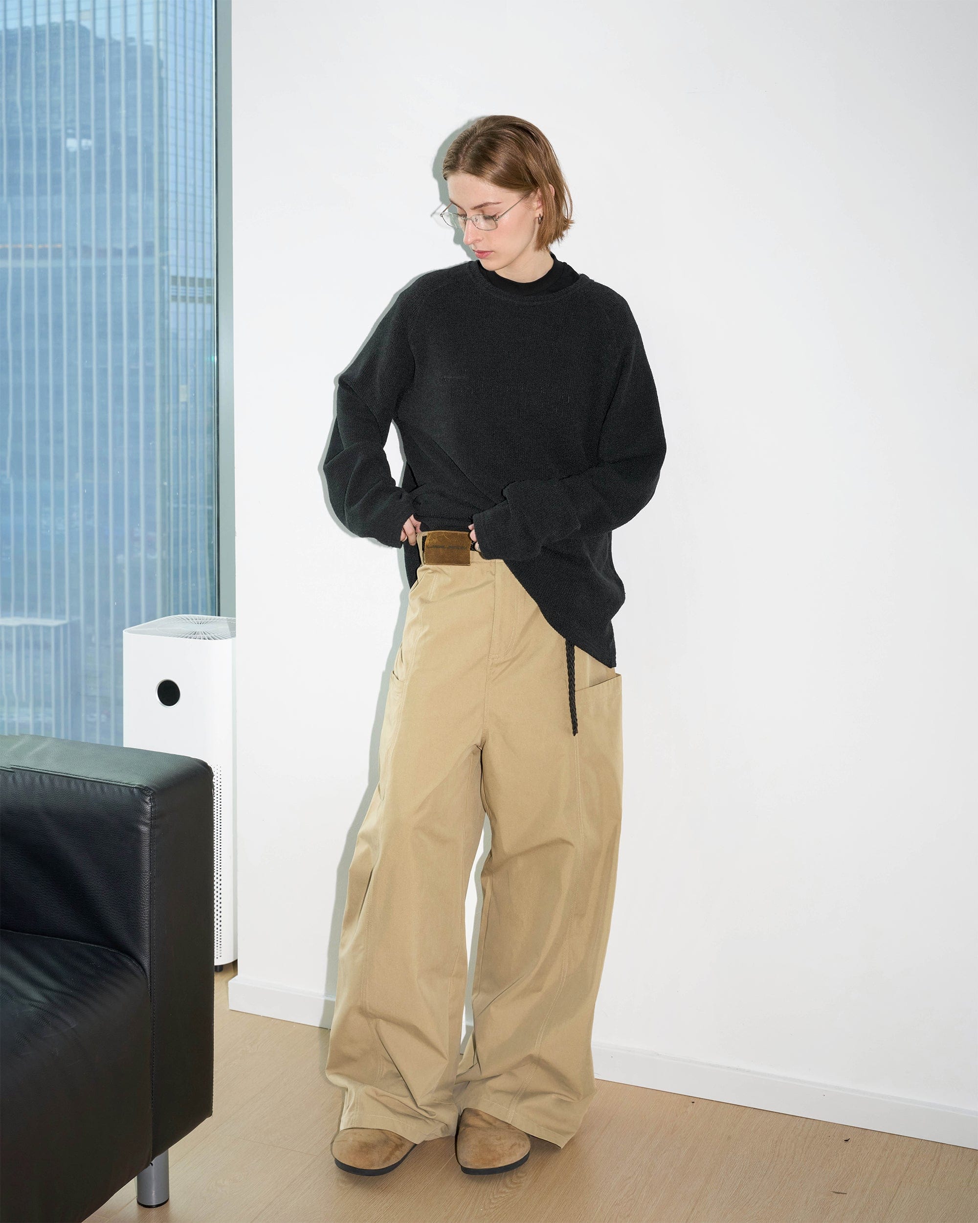 49PERCENT Deconstructed Big Pocket Pants