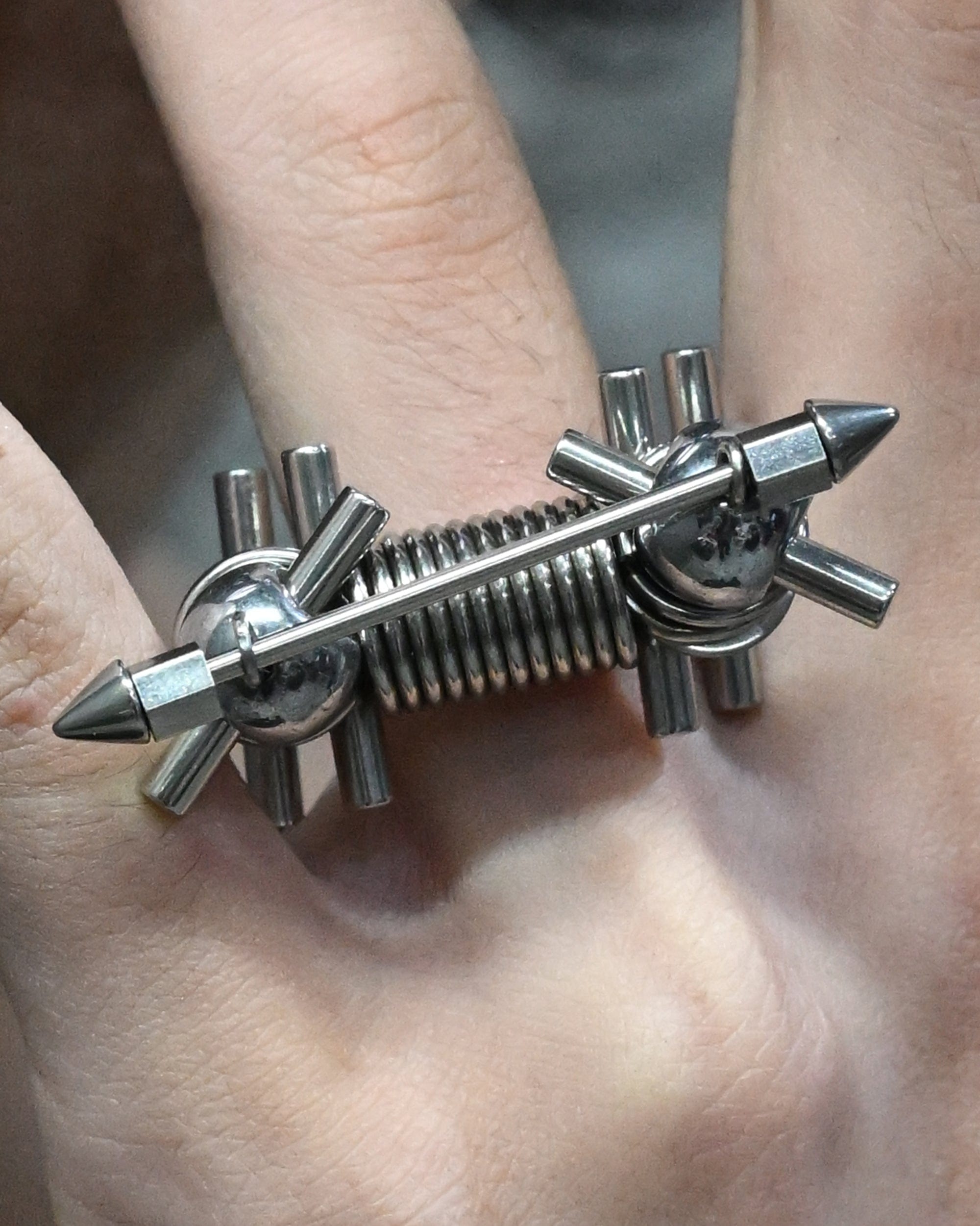 ILLUSORY Ex Machina Adjustable Rivet Ring