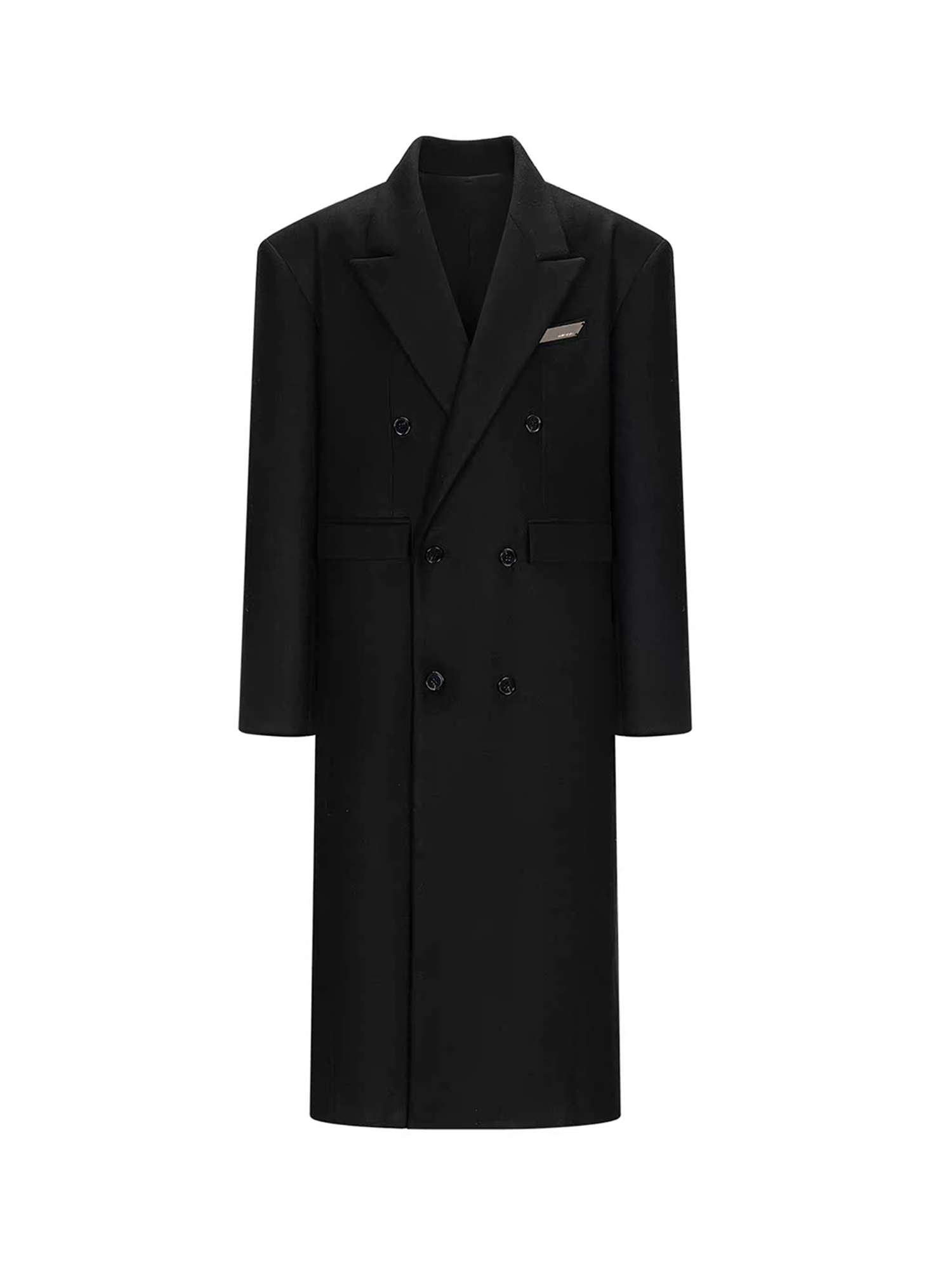 TIWILLTANG Modern Maxi Wool Coat