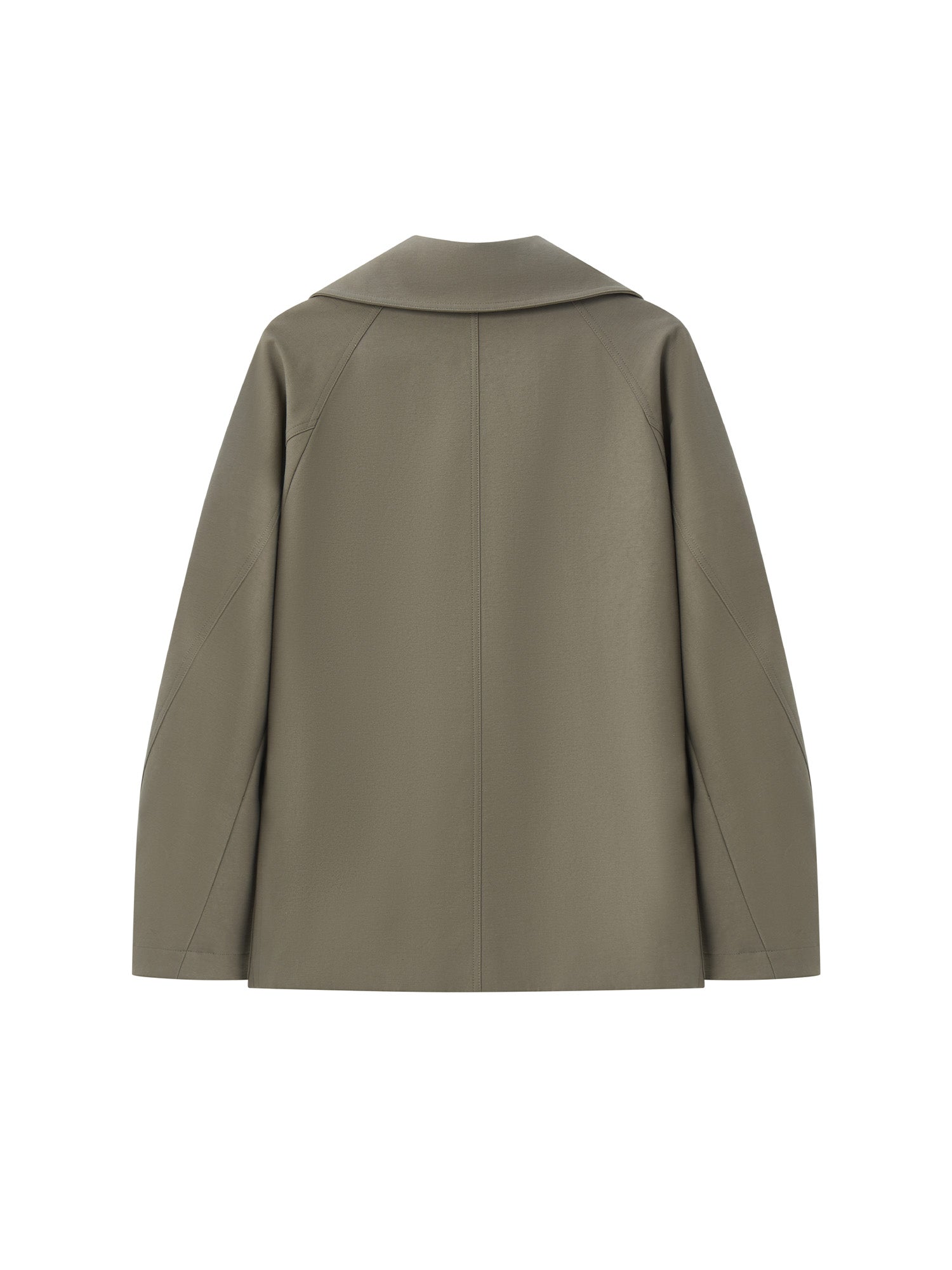 OPICLOTH Classical Double-Breasted Oversized Jacket