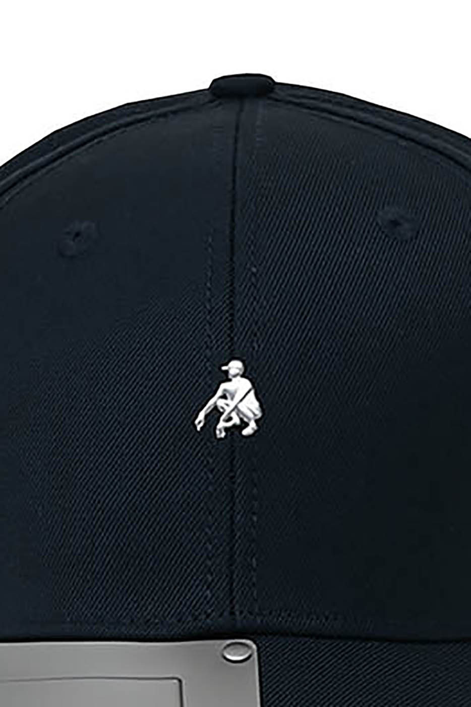 FACEONLAB Metal Plate LOGO Cap Black, premium urban and streetwear designers apparel on PROJECTISR.com, FACEONLAB