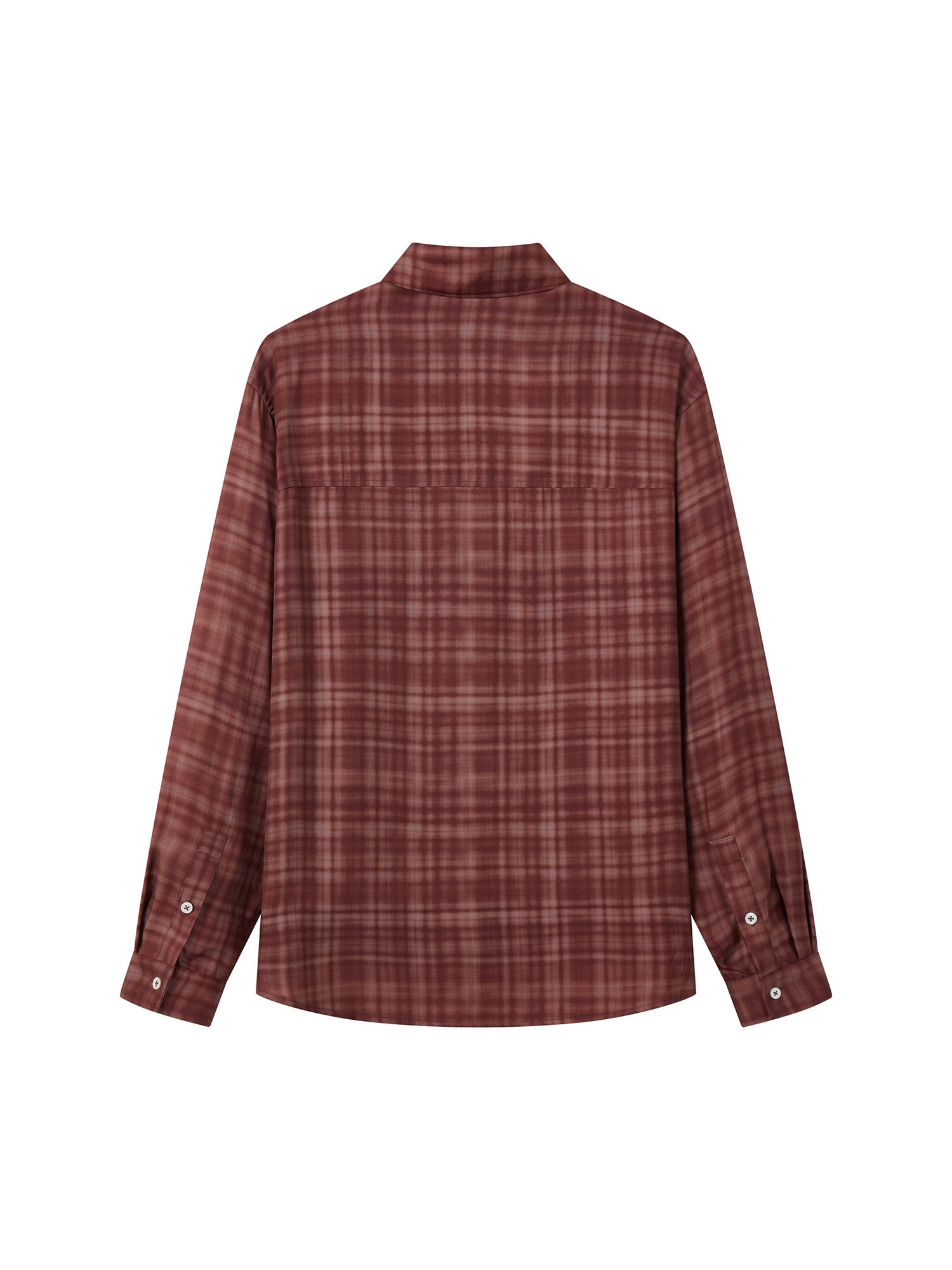 OPICLOTH Classical Oversized Plaid Shirt