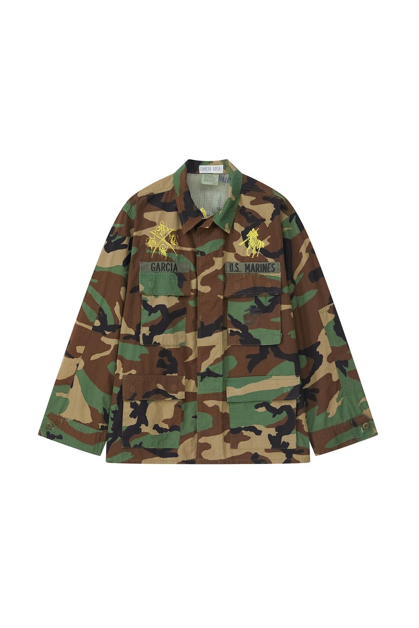 RTVG Oriental Embroidery Camo Military Jacket