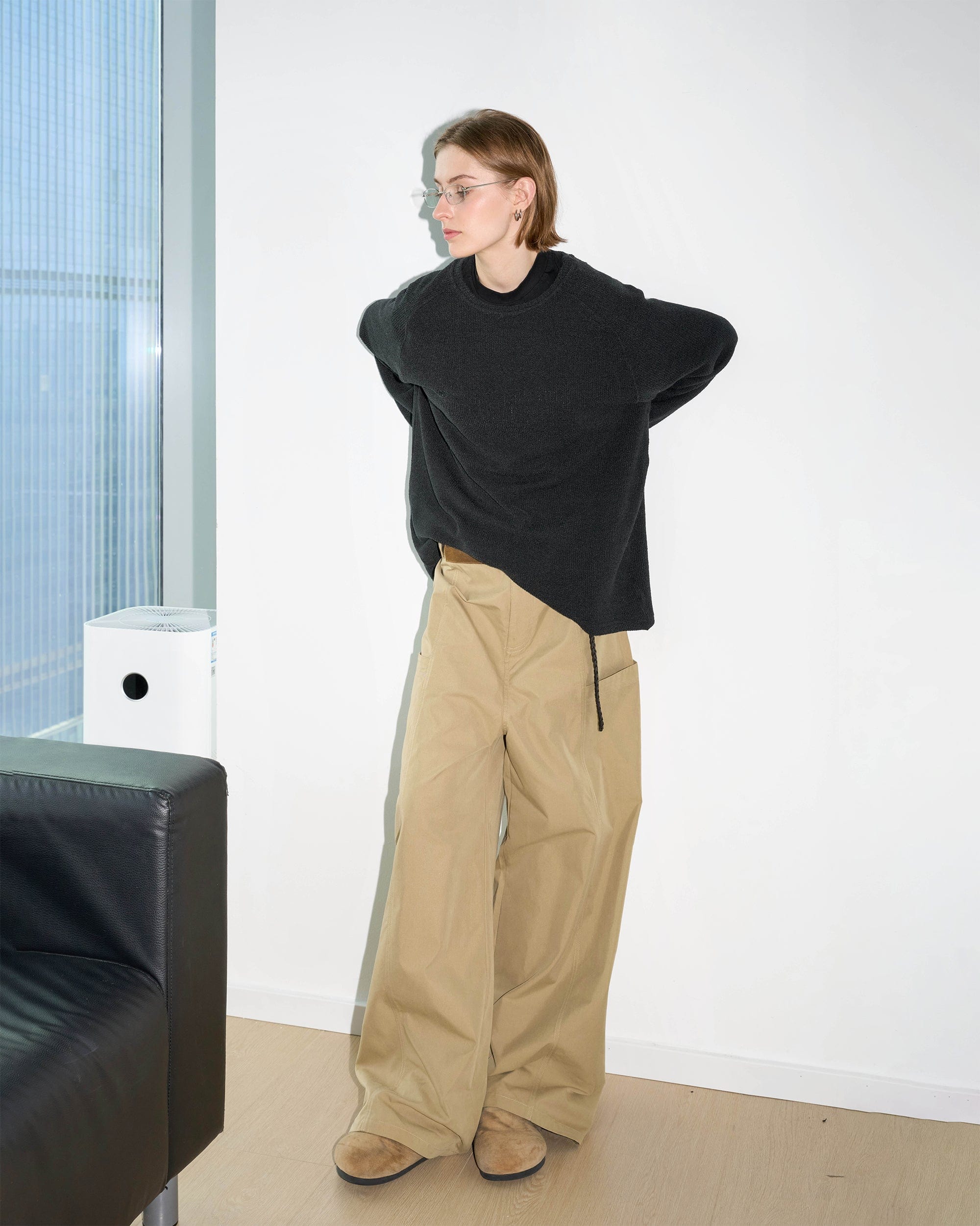 49PERCENT Deconstructed Big Pocket Pants