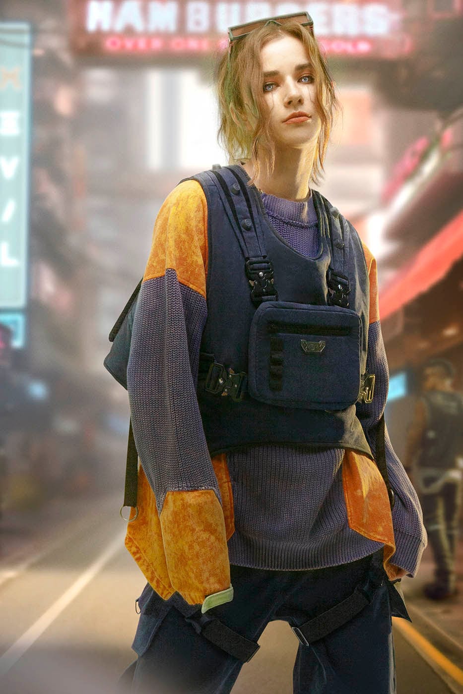 XIPHEVIL Detachable Chest Bag Tactical Vest