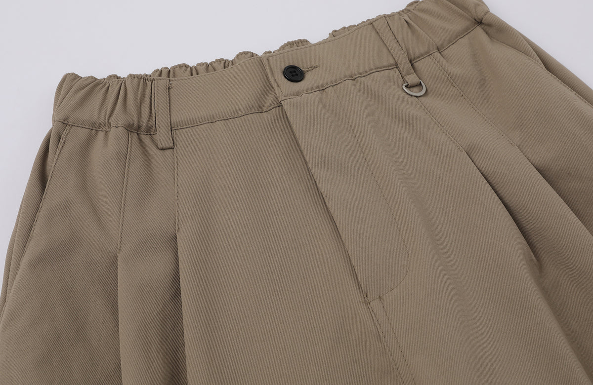 BOTANICA Pleated Wide-Leg Trousers