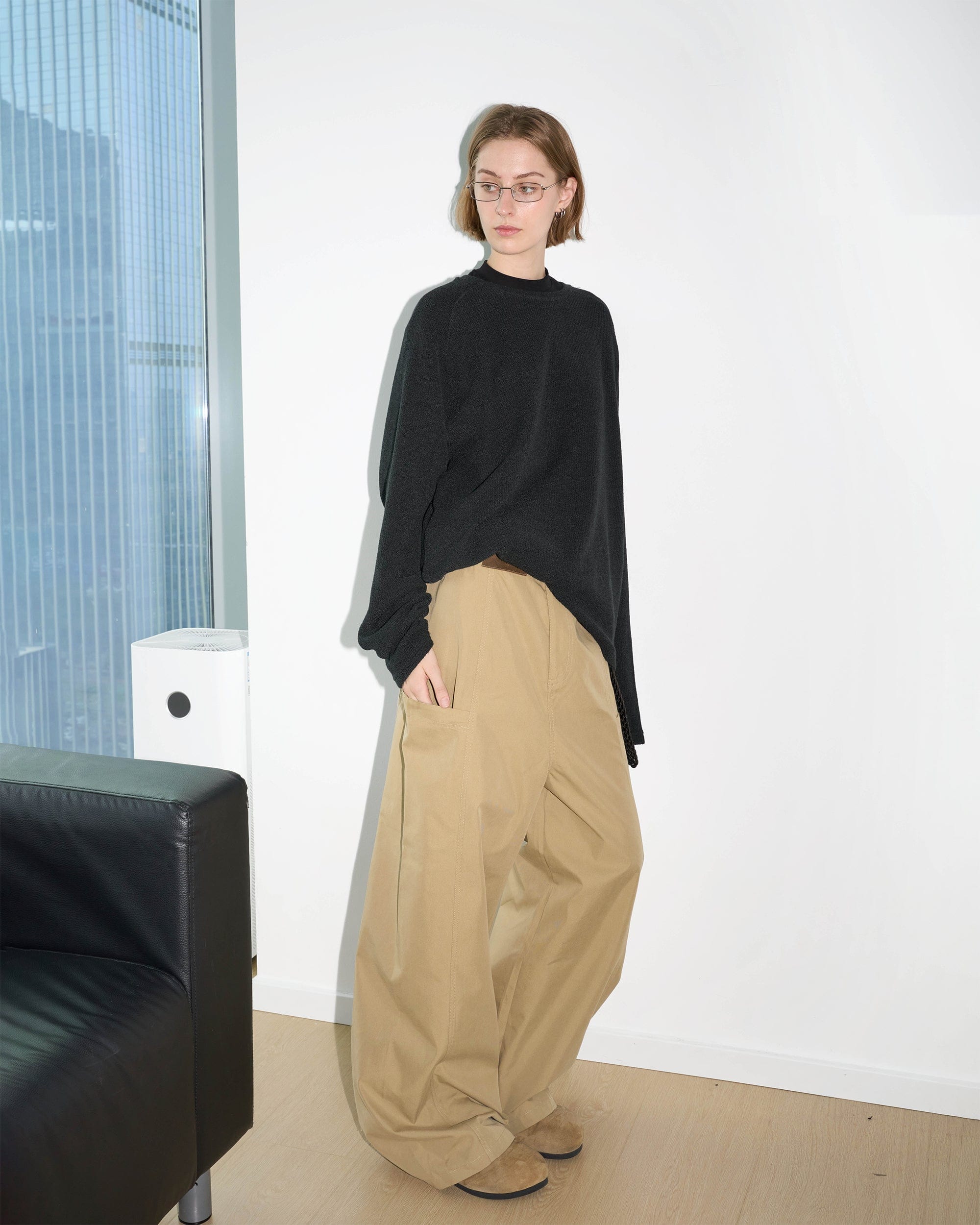 49PERCENT Deconstructed Big Pocket Pants