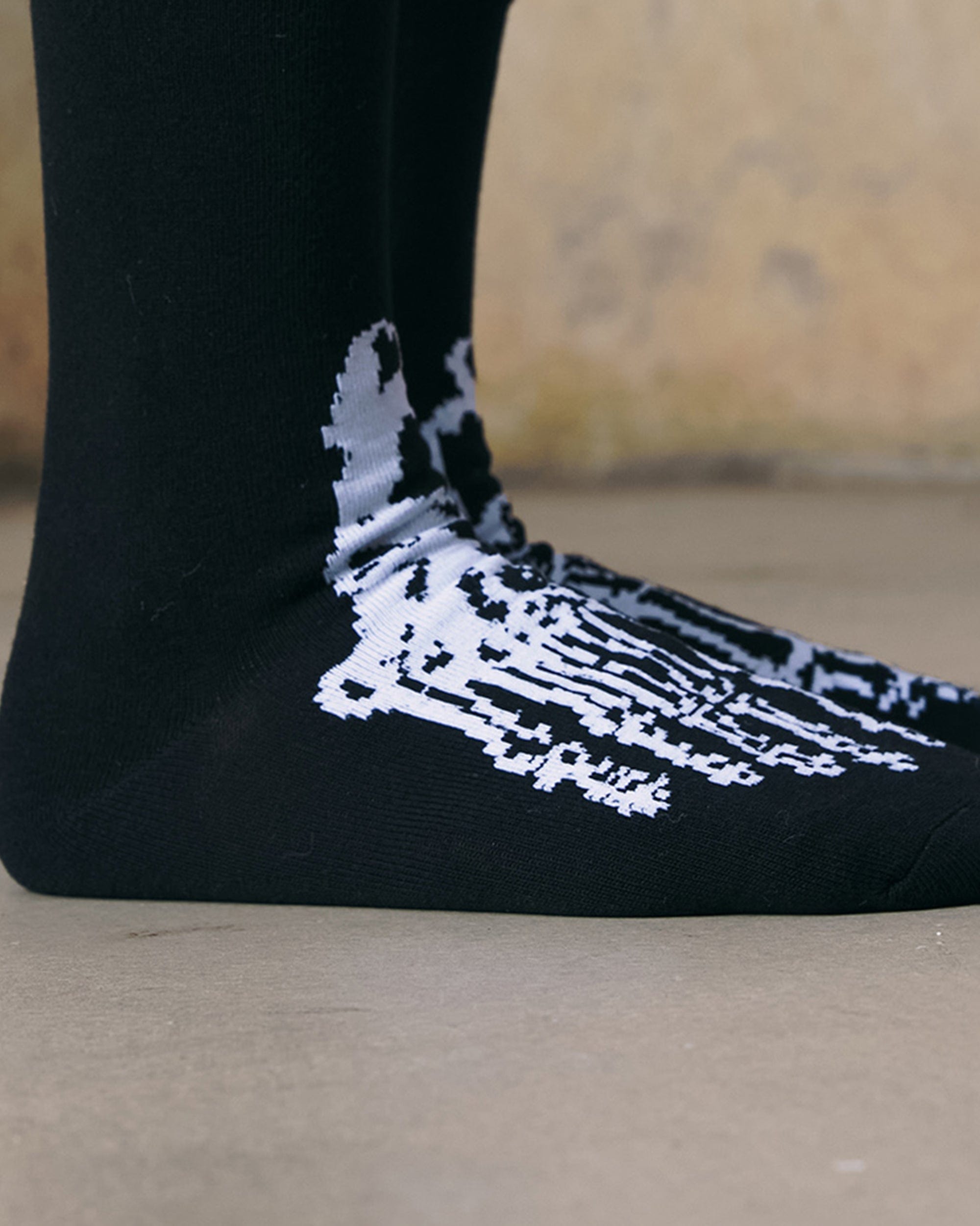 ENSHADOWER Skeleton Socks, premium urban and streetwear designers apparel on PROJECTISR.com, ENSHADOWER