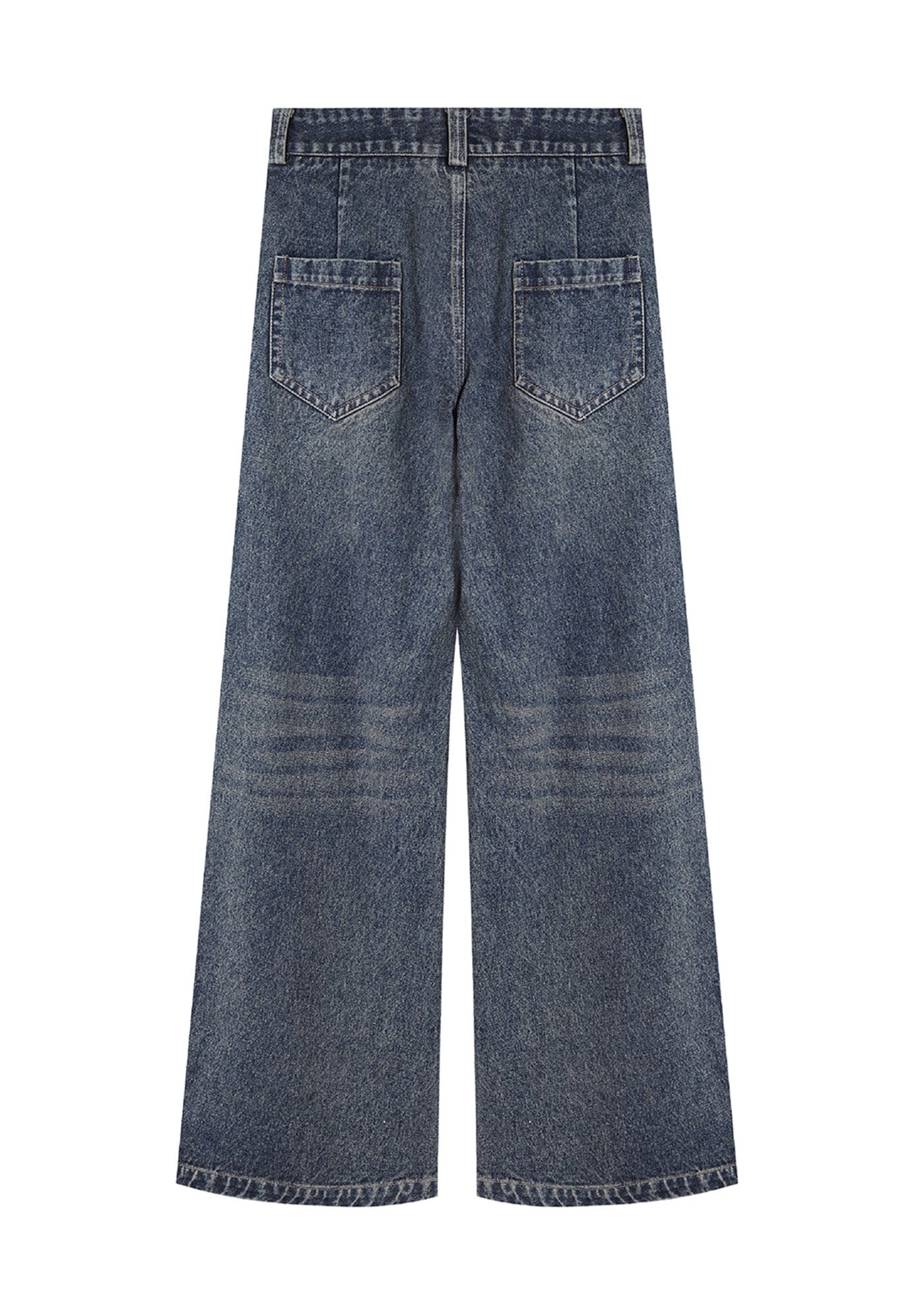 49PERCENT Spliced Wing Washed Jeans, premium urban and streetwear designers apparel on PROJECTISR.com, 49PERCENT