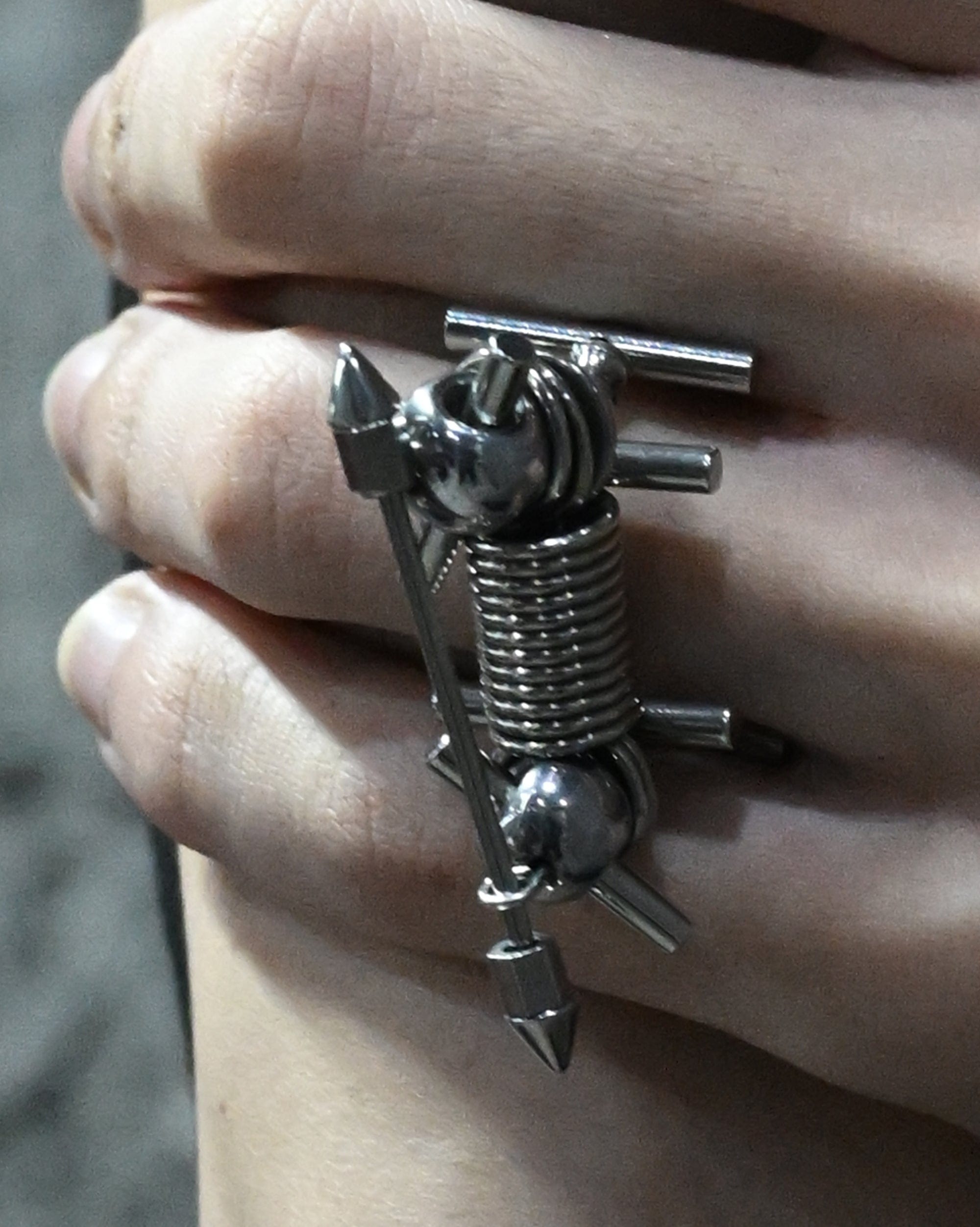 ILLUSORY Ex Machina Adjustable Rivet Ring