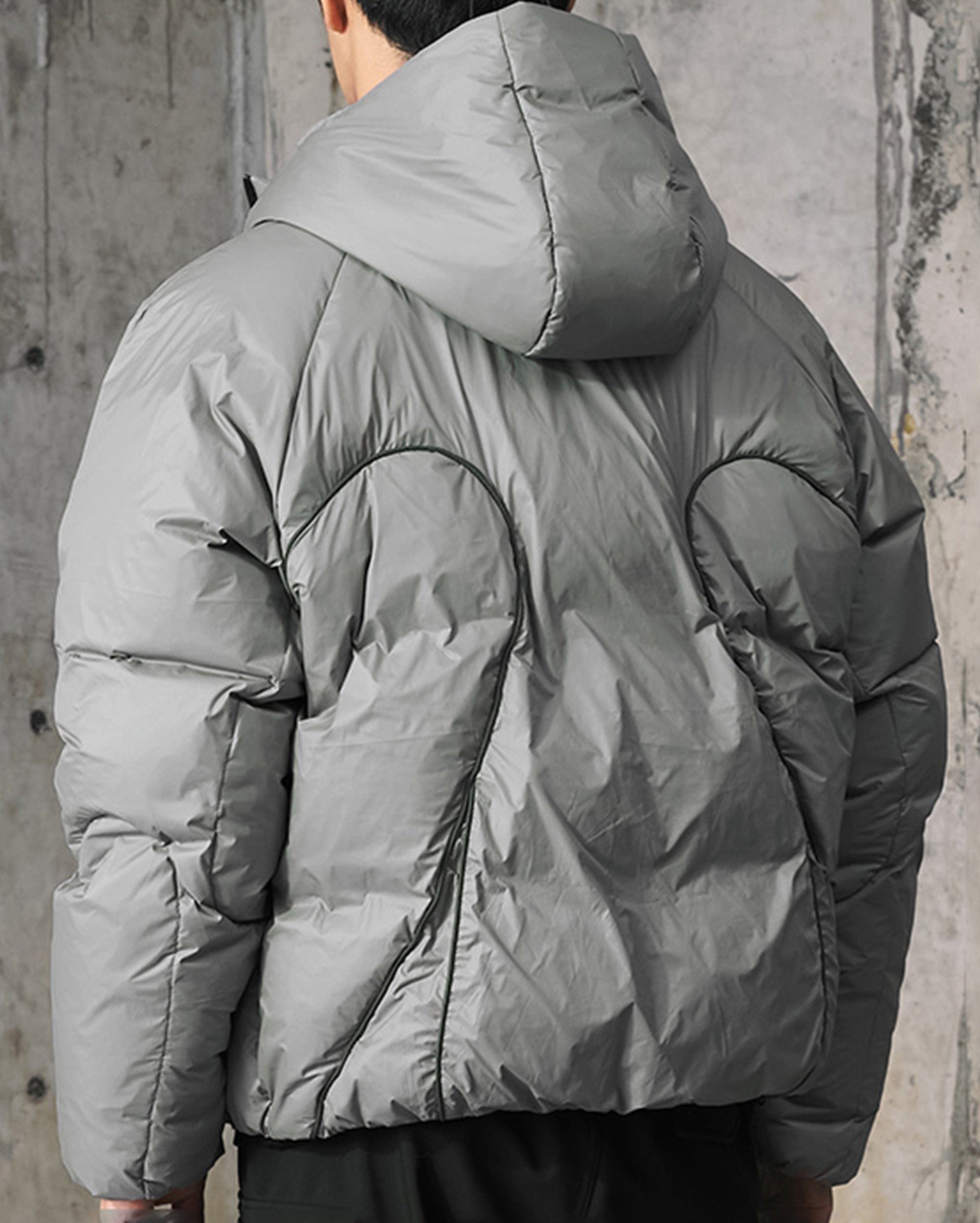 ENSHADOWER Alien Quilted Line Down Jacket, premium urban and streetwear designers apparel on PROJECTISR.com, ENSHADOWER