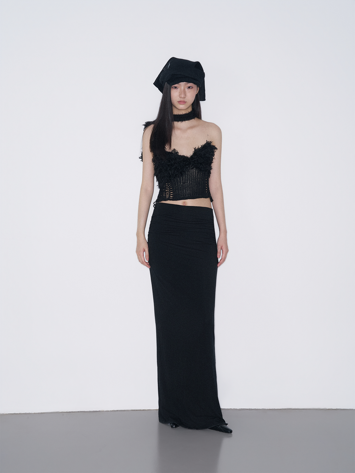 SANB Draped Headscarf Cap