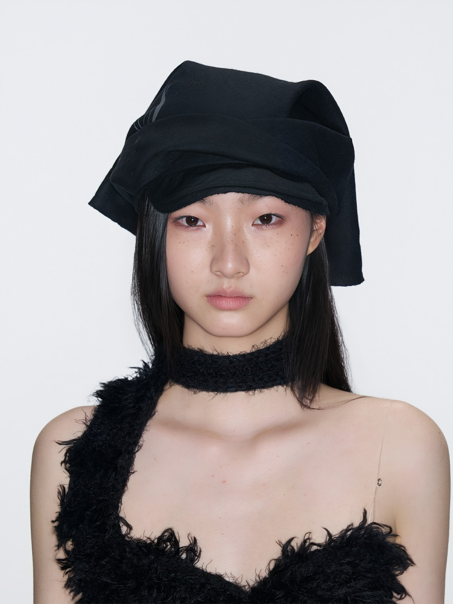 SANB Draped Headscarf Cap