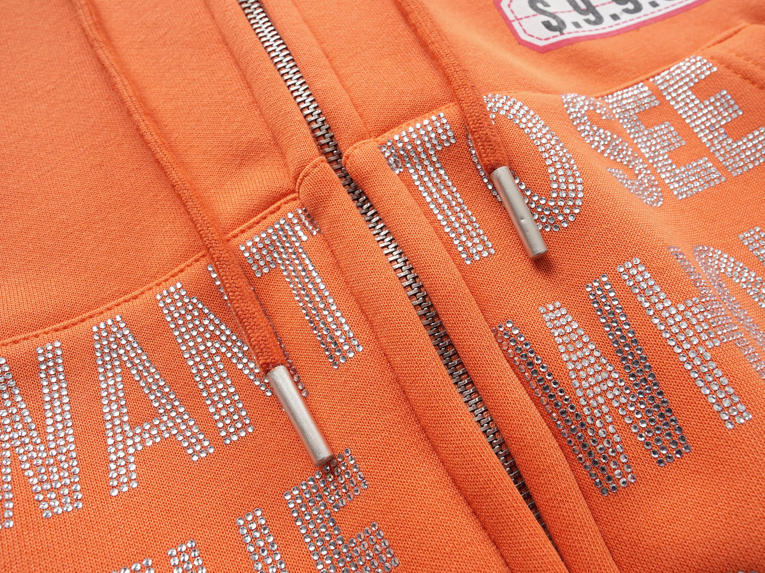 CLP Badge Patch Cropped Zip-Up Hoodie