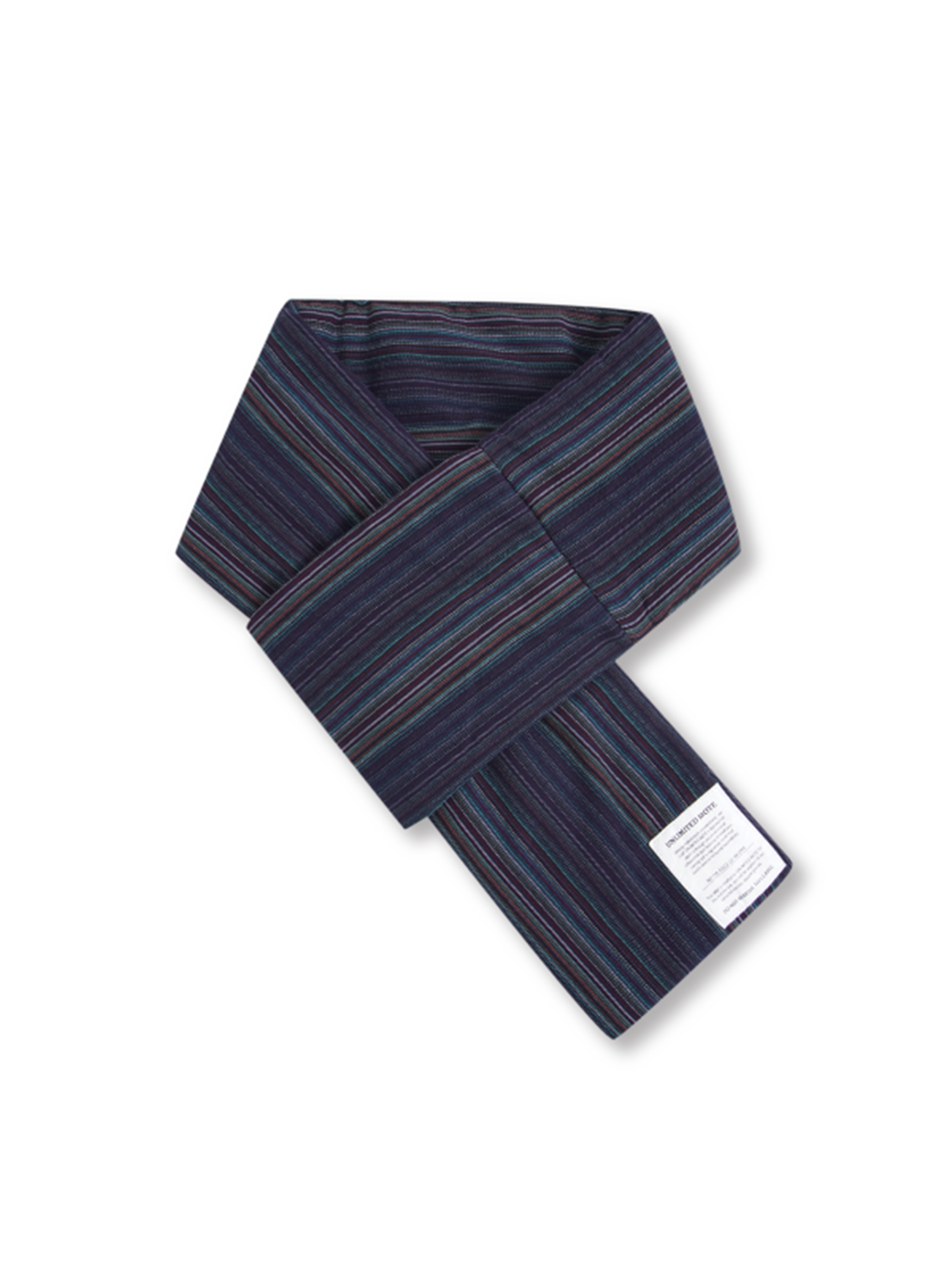 UNLIMITED MOTE Striped Padded Scarf