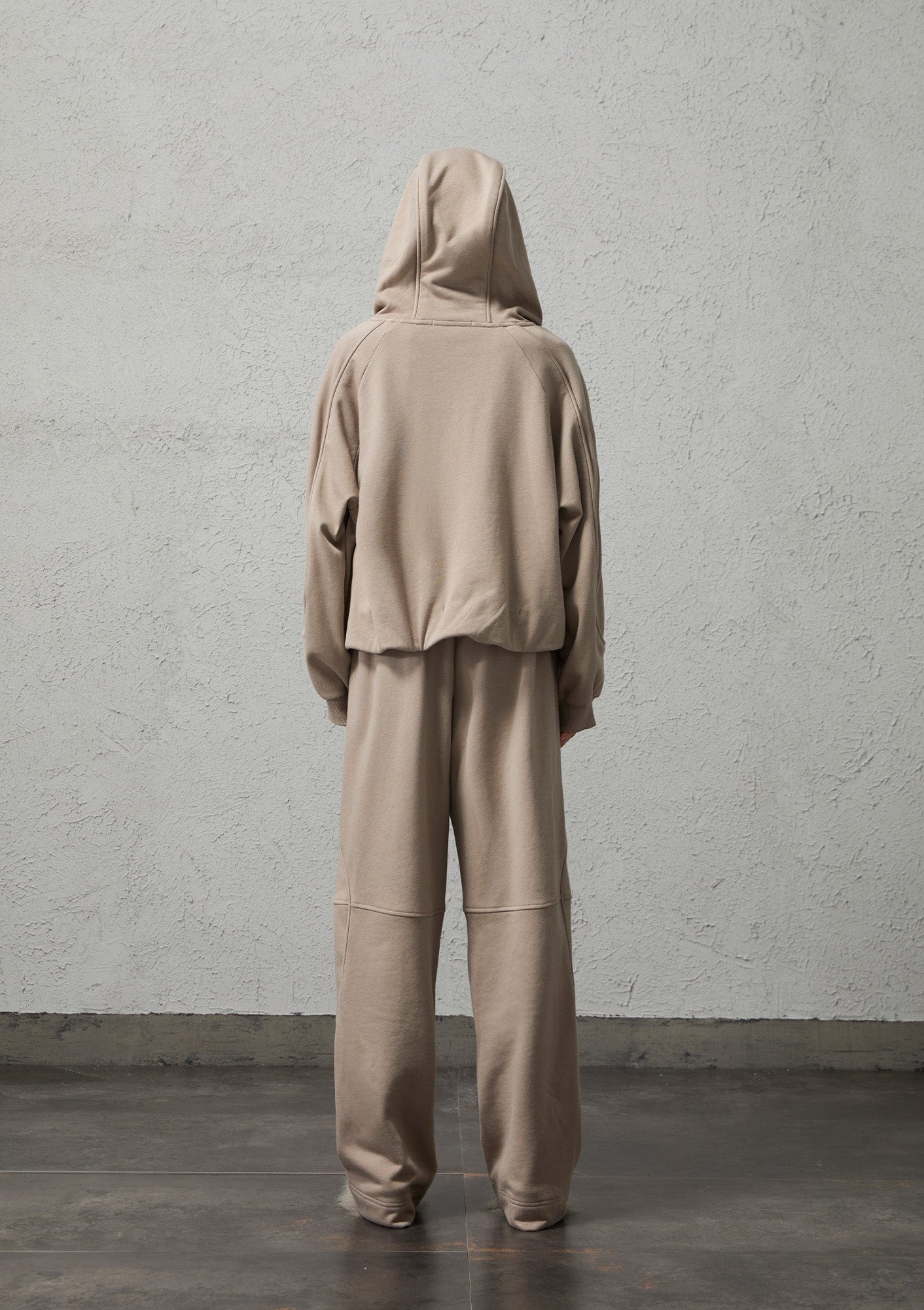 ORGANIC EMOTION Structured Panelled Oversized Sweatpants, premium urban and streetwear designers apparel on PROJECTISR.com, ORGANIC EMOTION