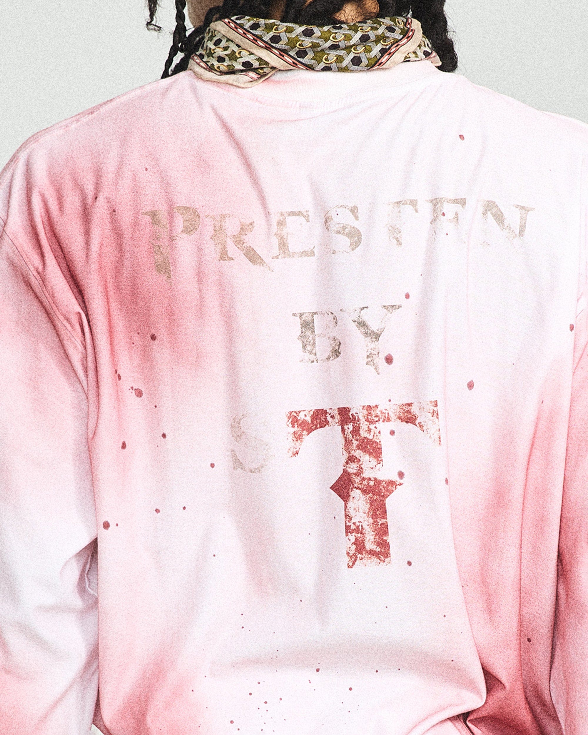 STEEPC 1996 Distressed Long-Sleeve Tee