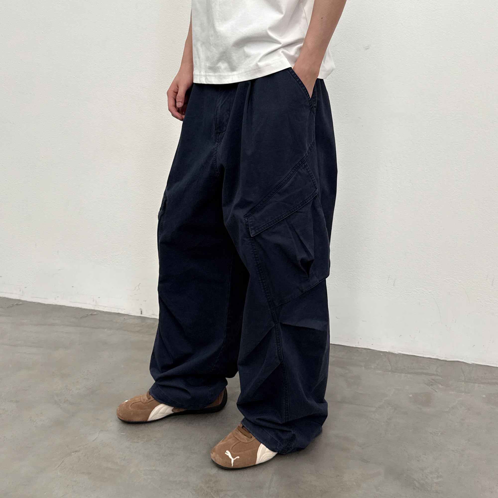 ROARINGWILD A ARCH Classic Utility Parachute Pants