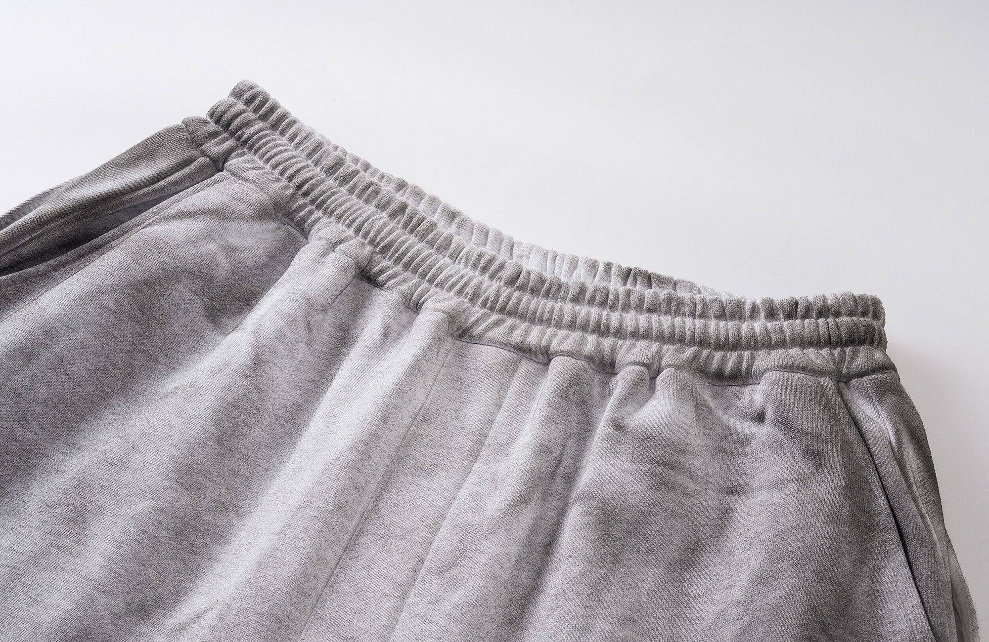 REBEL WAVE Dirty Wash Cross Graphic Sweatpants