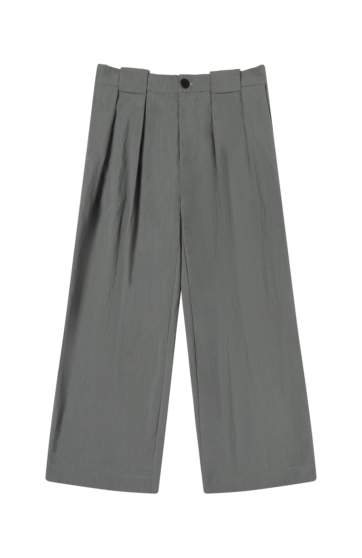 TGNS Retro Pleated Wide-Leg Trousers