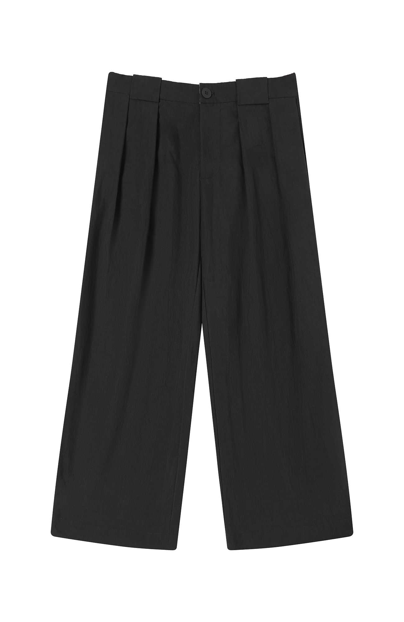 TGNS Retro Pleated Wide-Leg Trousers