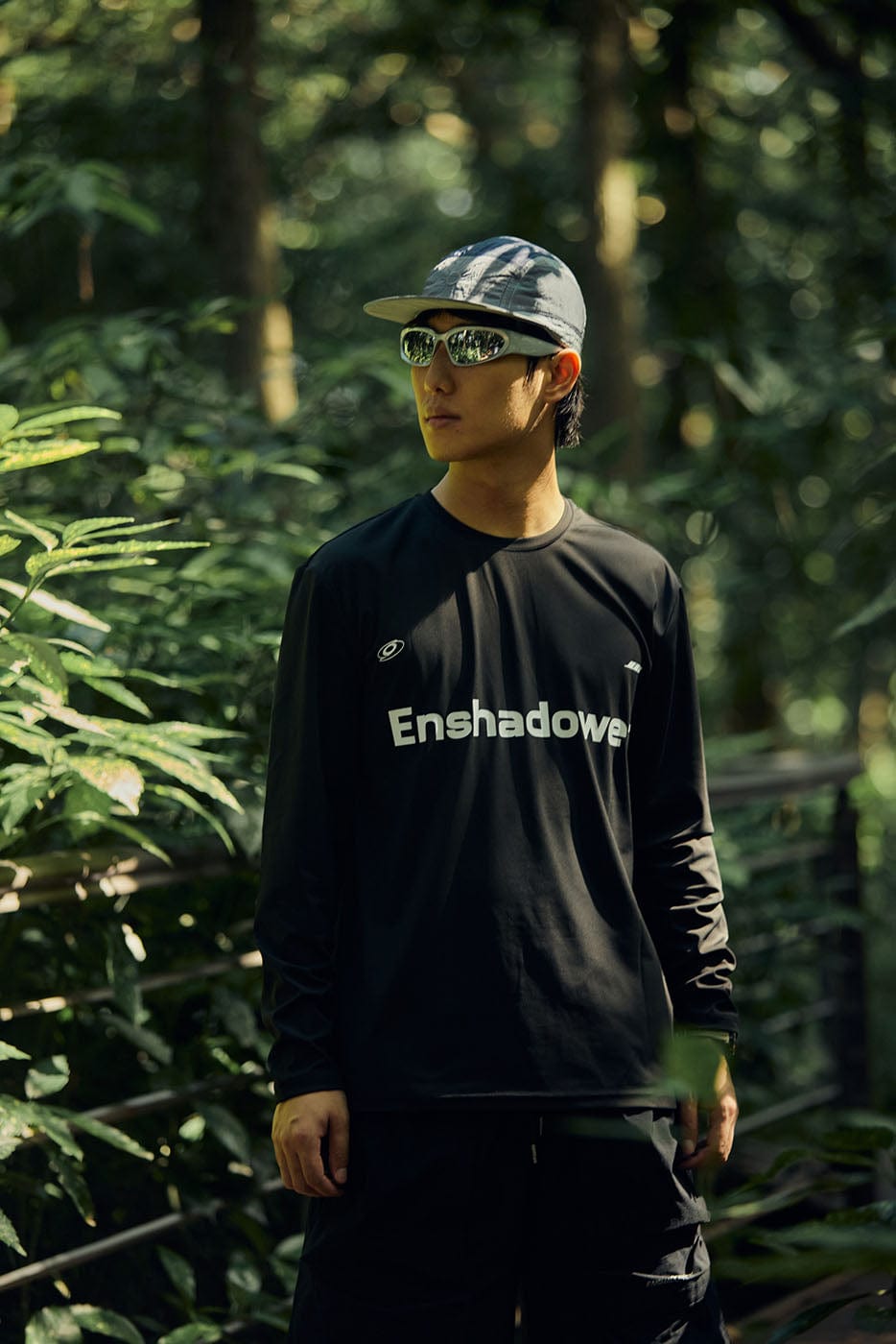 ENSHADOWER Quick-Dry Logo L/S Tee, premium urban and streetwear designers apparel on PROJECTISR.com, ENSHADOWER