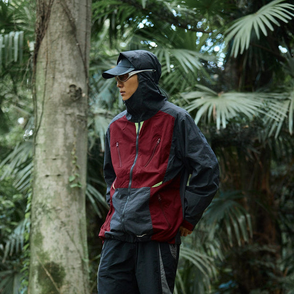 ENSHADOWER 10th Anniversary Spliced Contrasted Windbreaker ENSHADOWER 10th Anniversary Spliced Contrasted Windbreaker