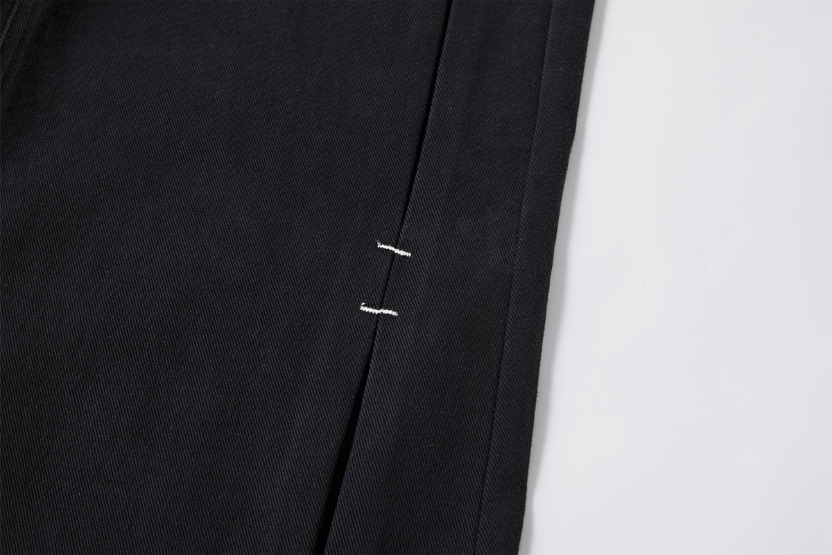 KREATE Pleated Washed Jeans