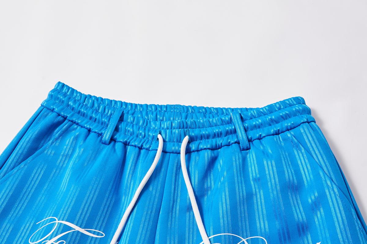 PASET Cross Heart Graphic Striped Sweatpants