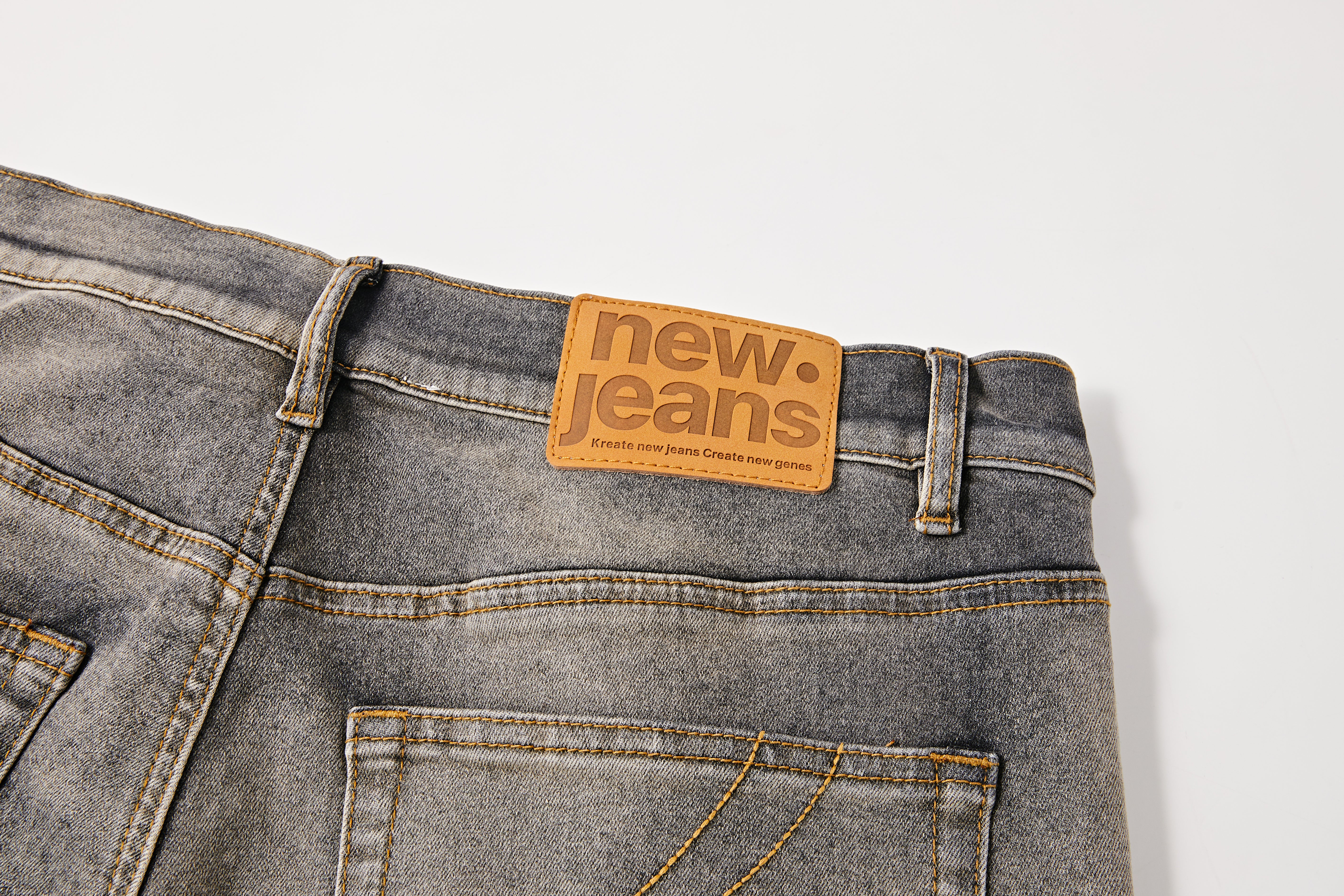 KREATE Volcanic Mud Washed Jeans