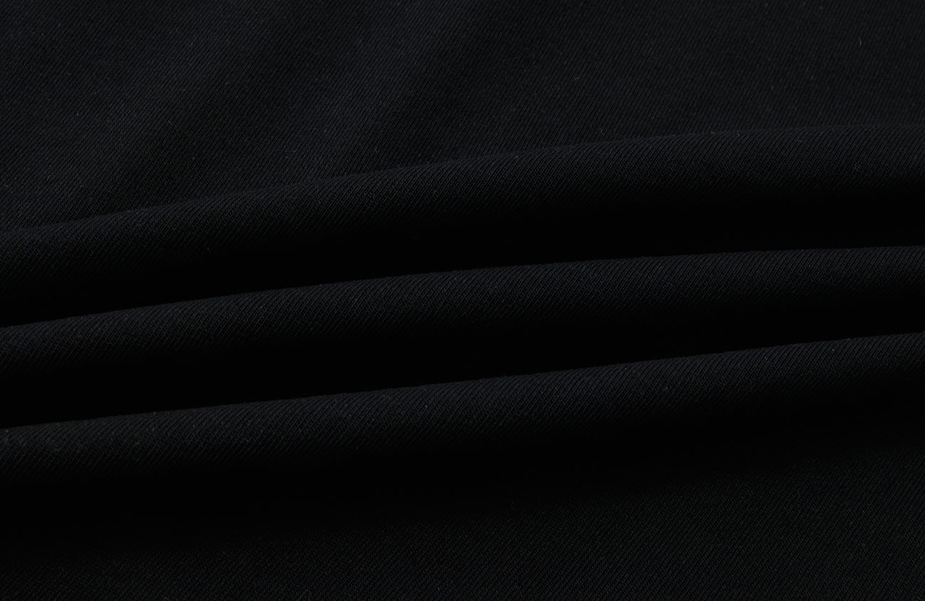 PASET Layered Stripe Graphic Long-Sleeve Tee