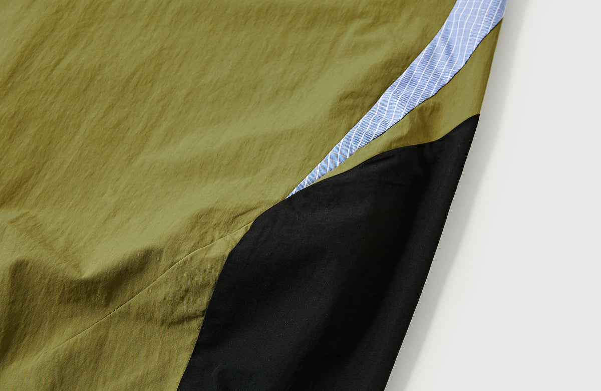 FMACM Curved Spliced Pleate Pants