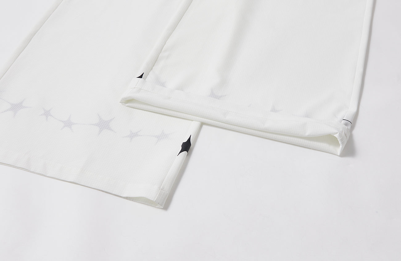 PASET Star Graphic Wide-Leg Pants