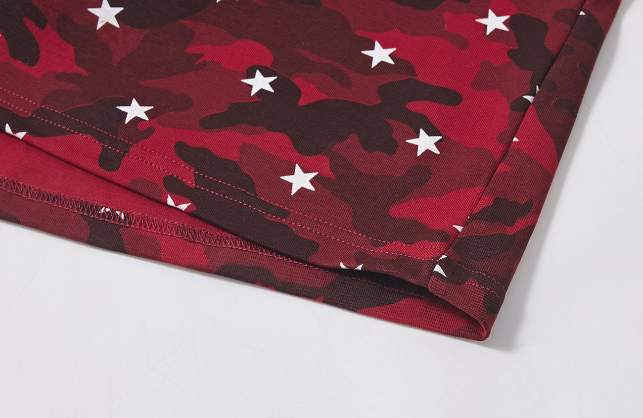 PASET Star Camo Cross Graphic Tee