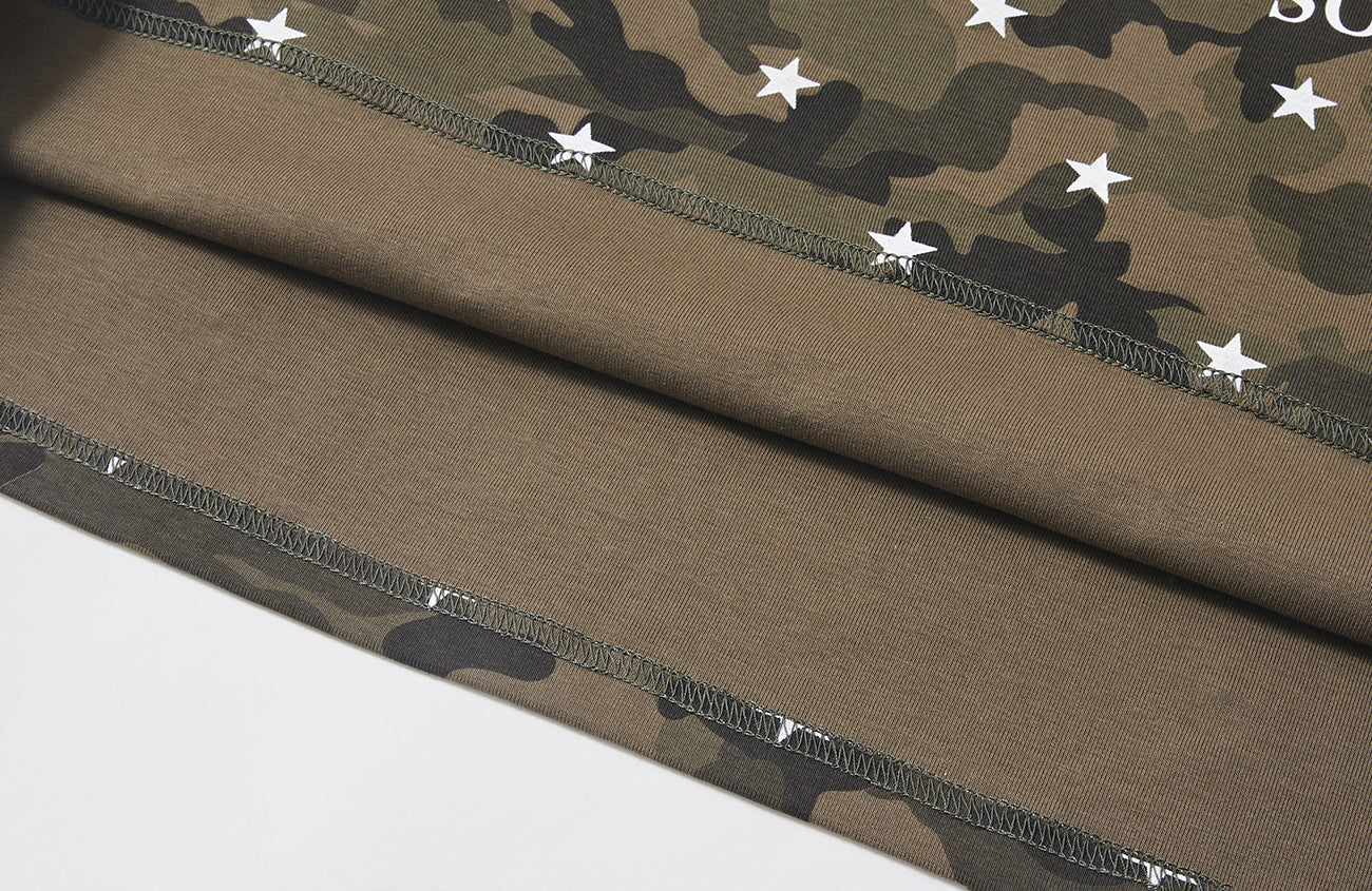 PASET Star Camo Cross Graphic Tee